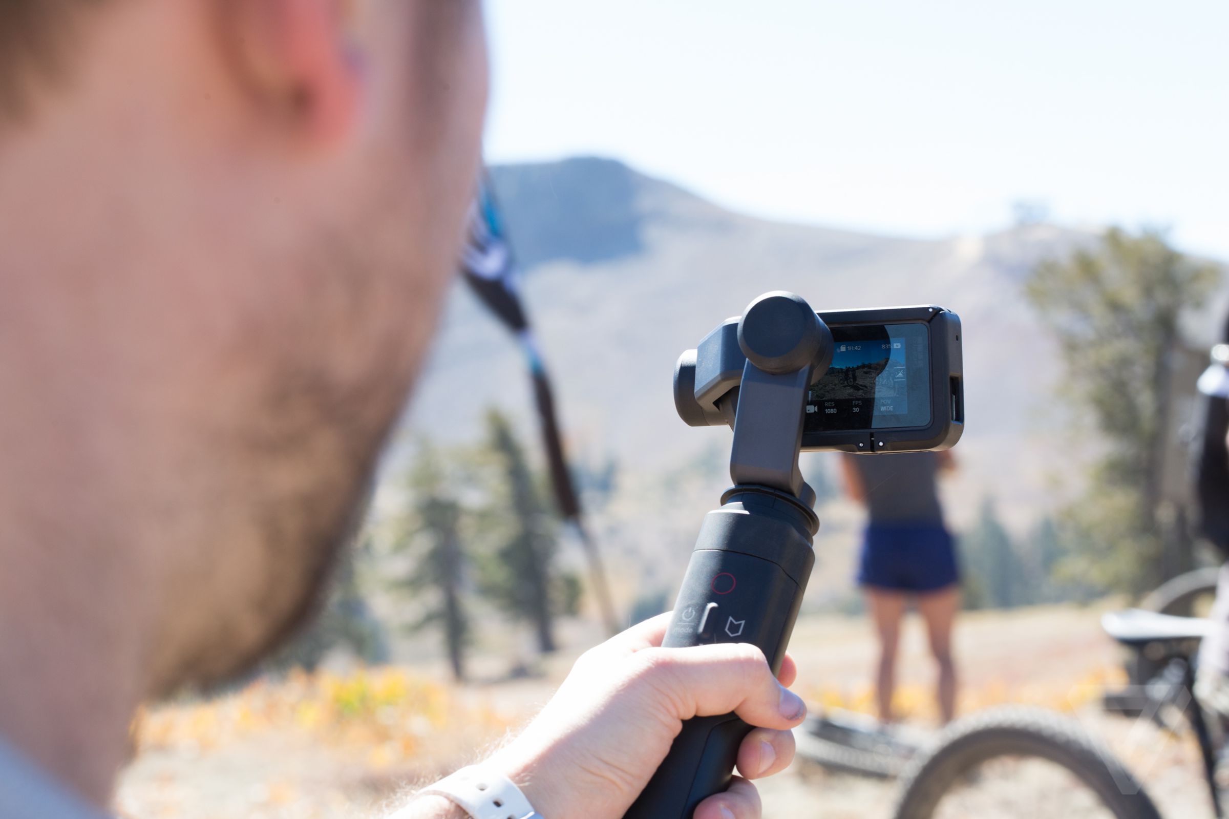 GoPro Karma and stabilizer grip in photos