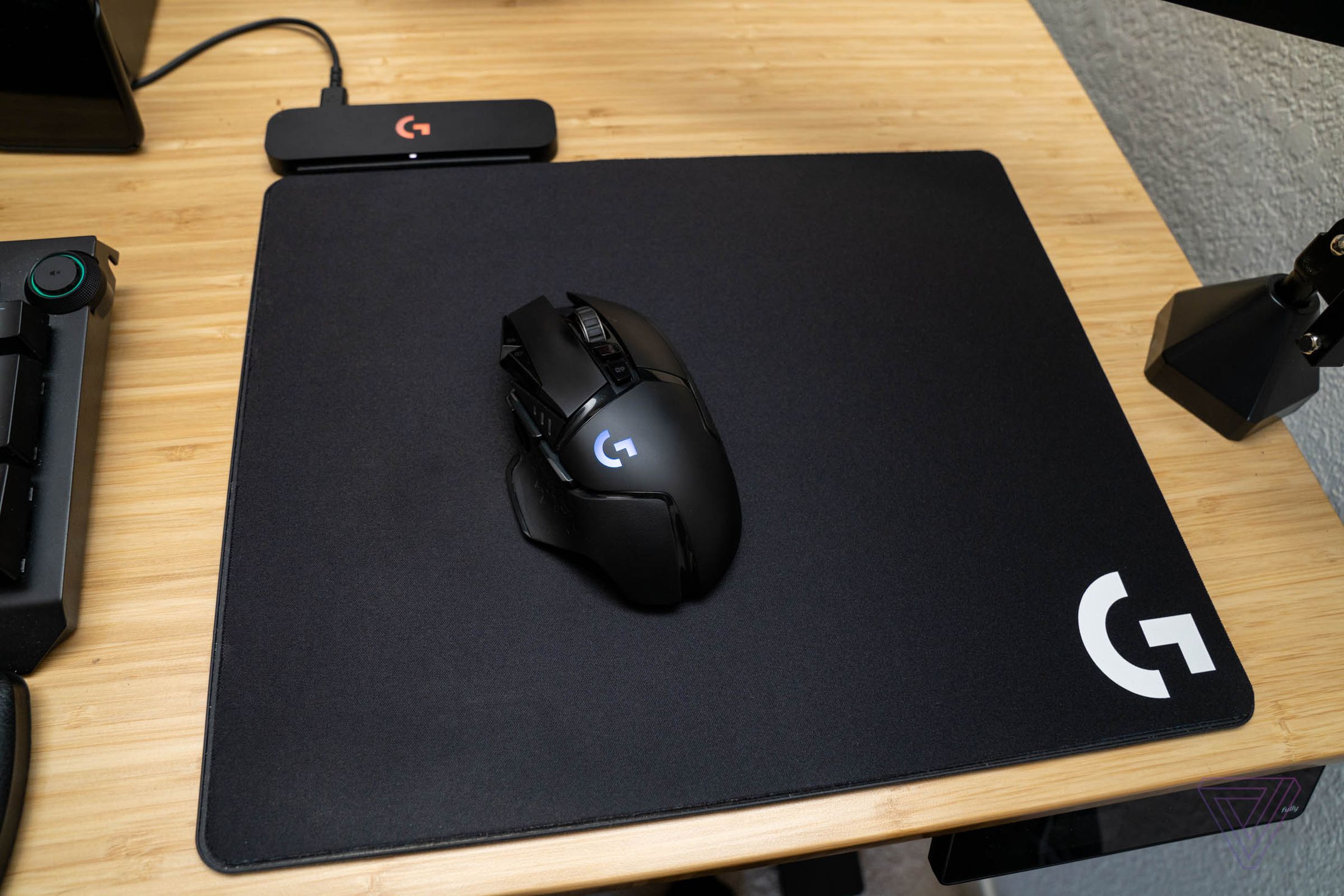 Some users have DIY’d the Powerplay into larger mousepads, but this is the only size Logitech sells.