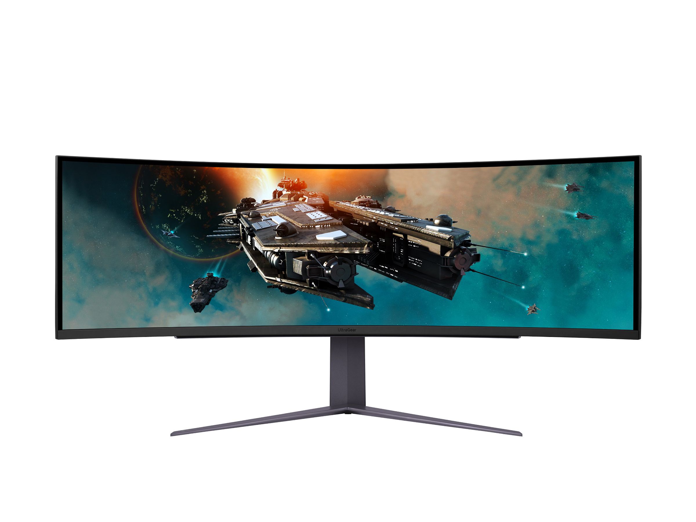 LG’s 49-inch UltraGear gaming monitor.