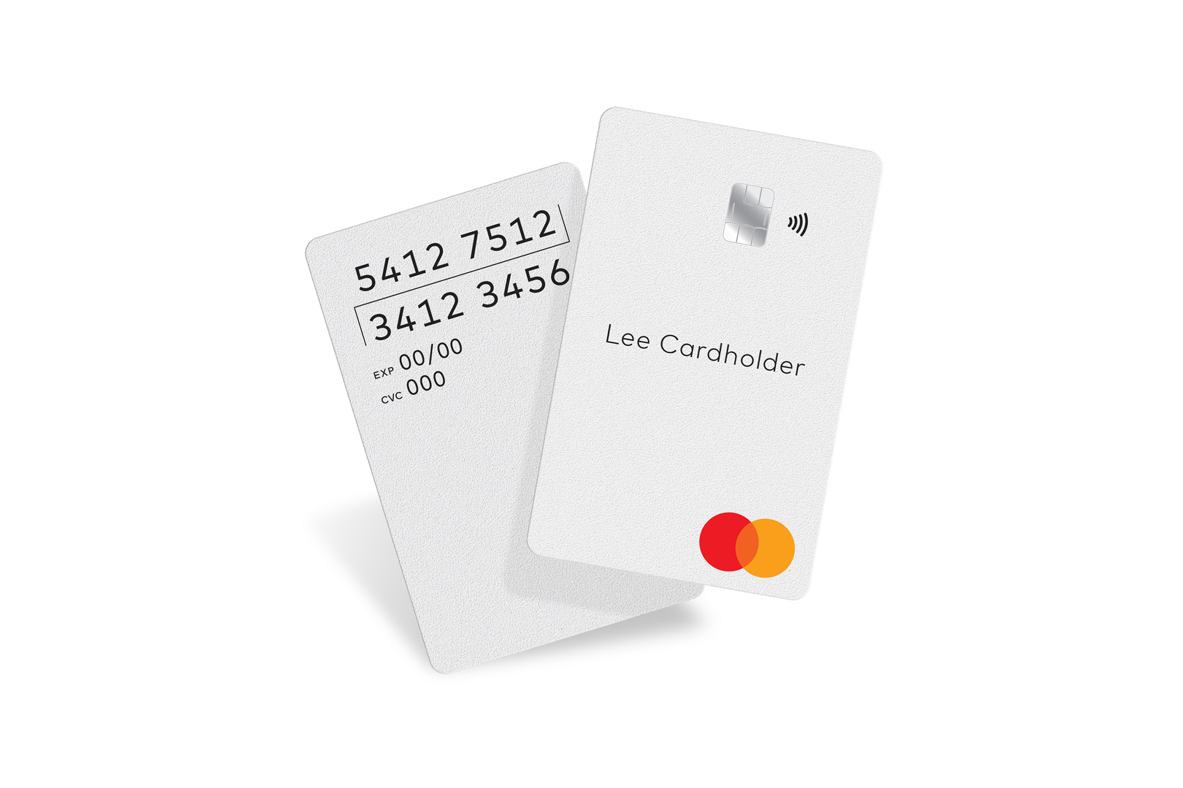 A card with an EMV chip and contactless, but not magnetic stripe.