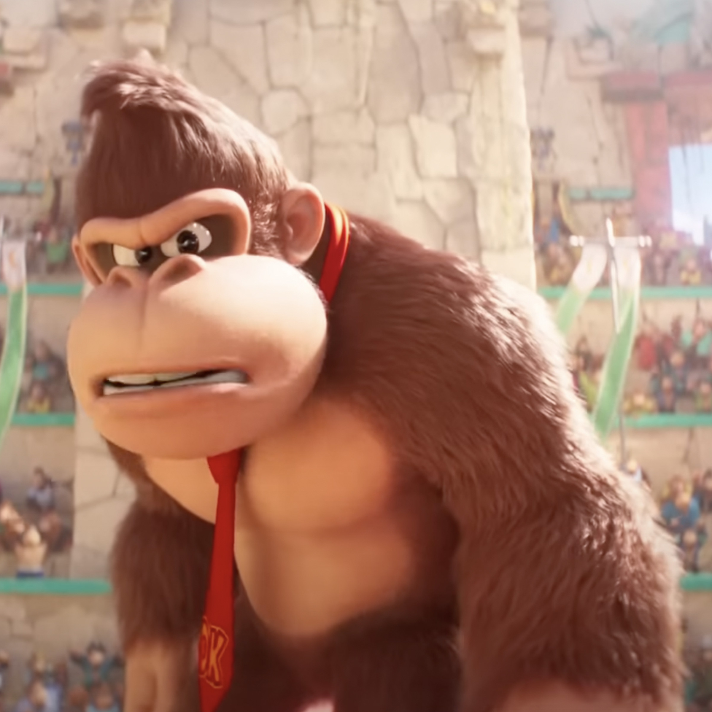 An image showing Donkey Kong in the Super Mario Bros. Movie