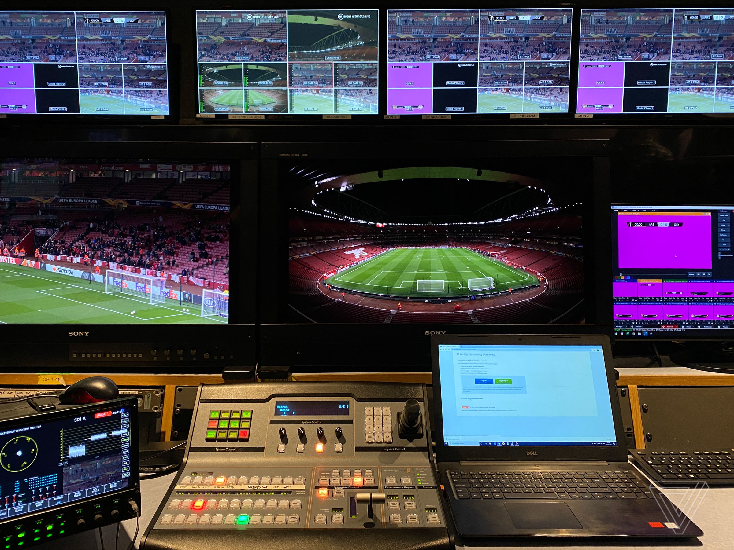 Behind the scenes of BT Sport’s 8K HDR stream.