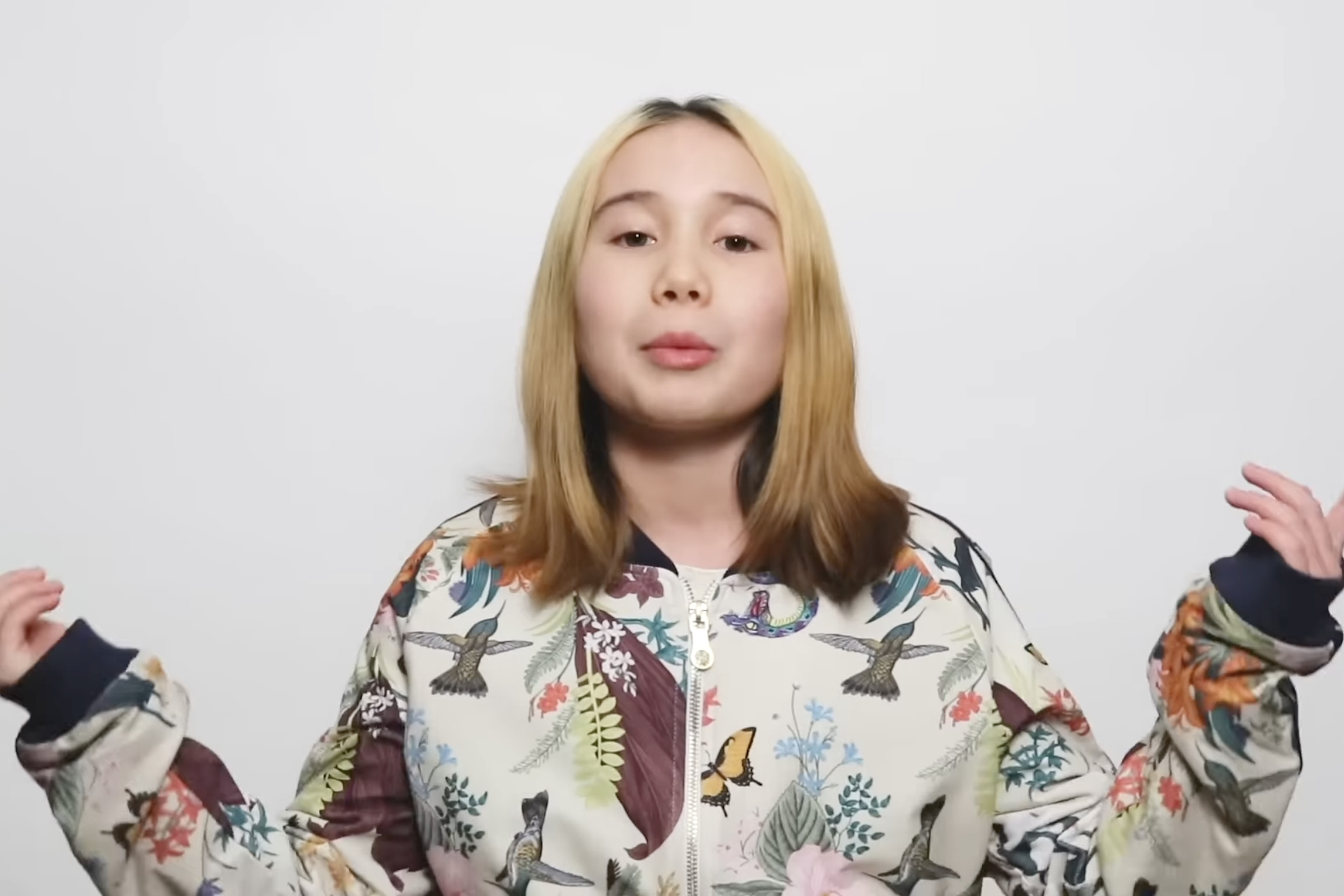 Lil Tay in 2018.