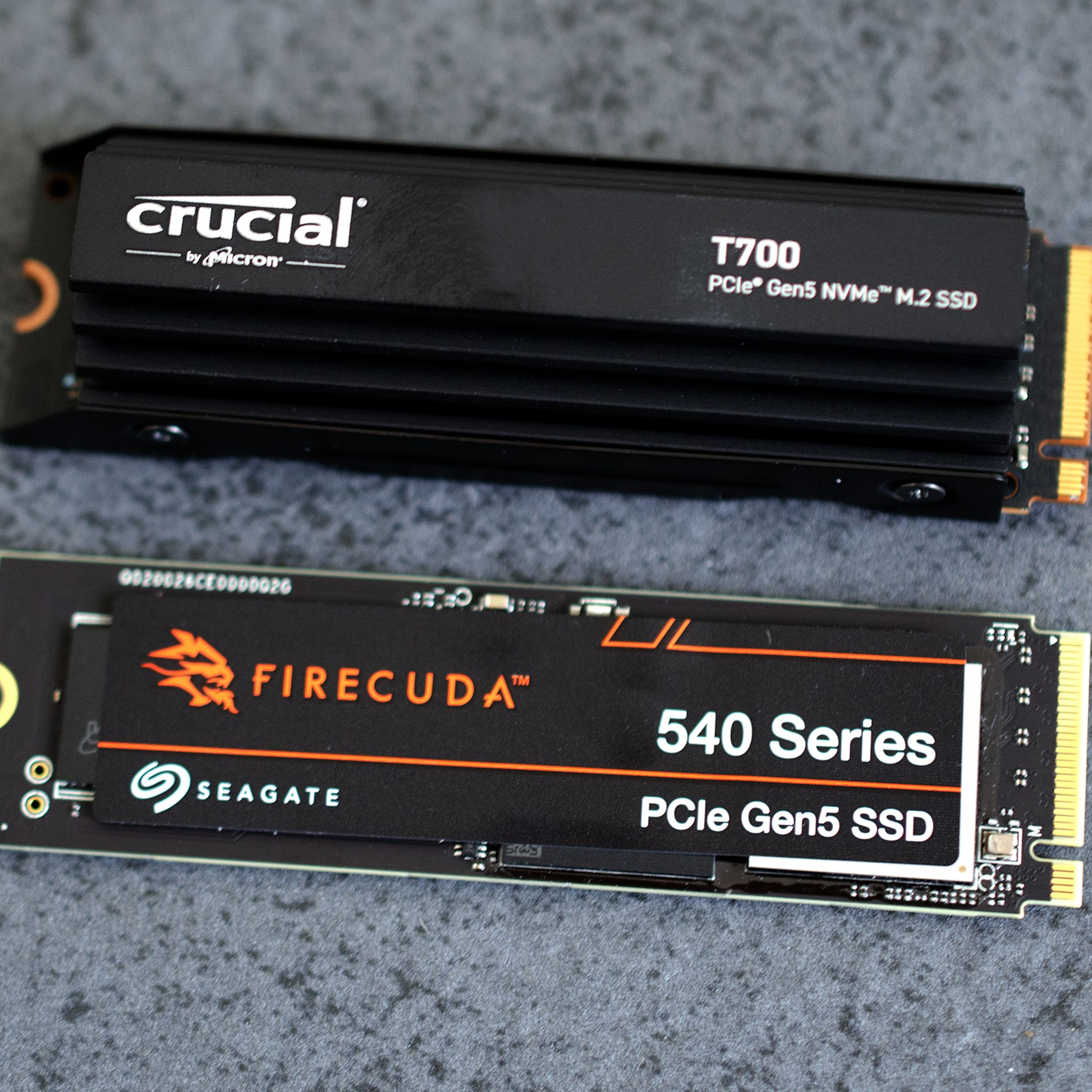 New PCIe 5.0 drives from Seagate and Crucial