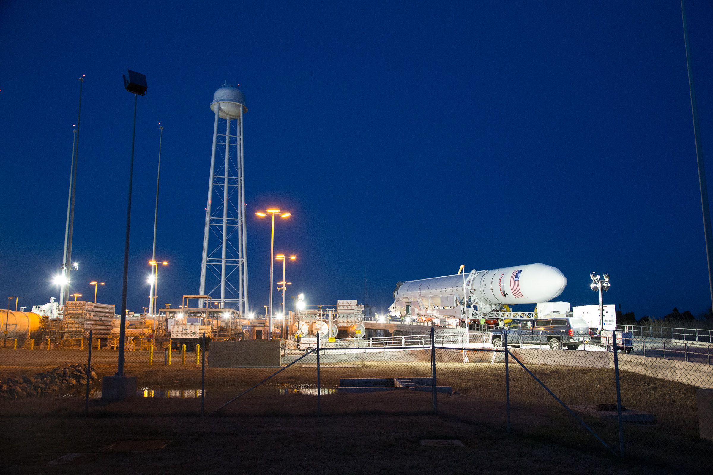 The Mid-Atlantic Regional Spaceport at NASA’s Wallops Flight Facility.