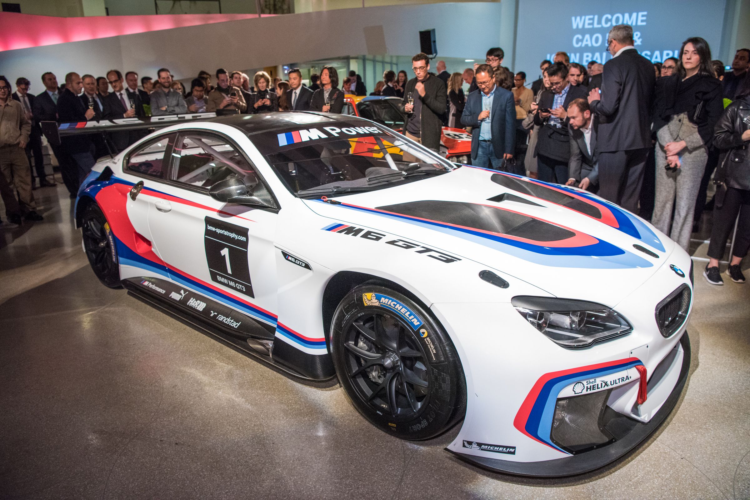 The BMW M6 GT3 is the medium for the next two art cars