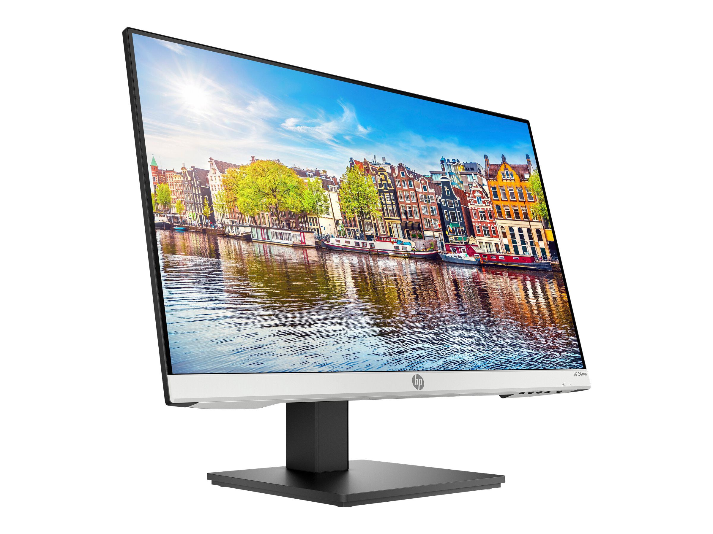 The HP 24mh is a decent entry-level 24-inch 1080p monitor for $175. 