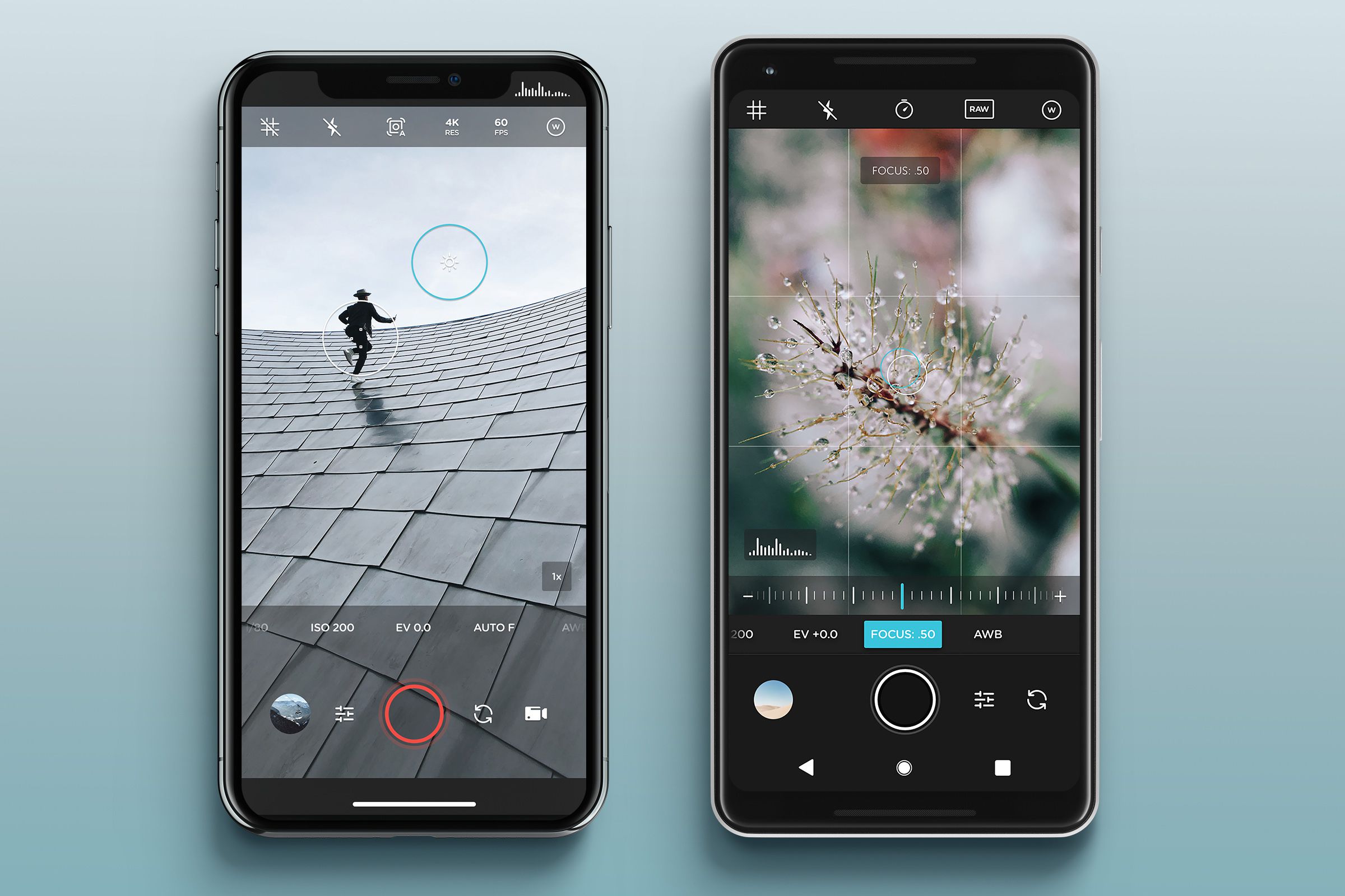 Moment camera app iOS, Android