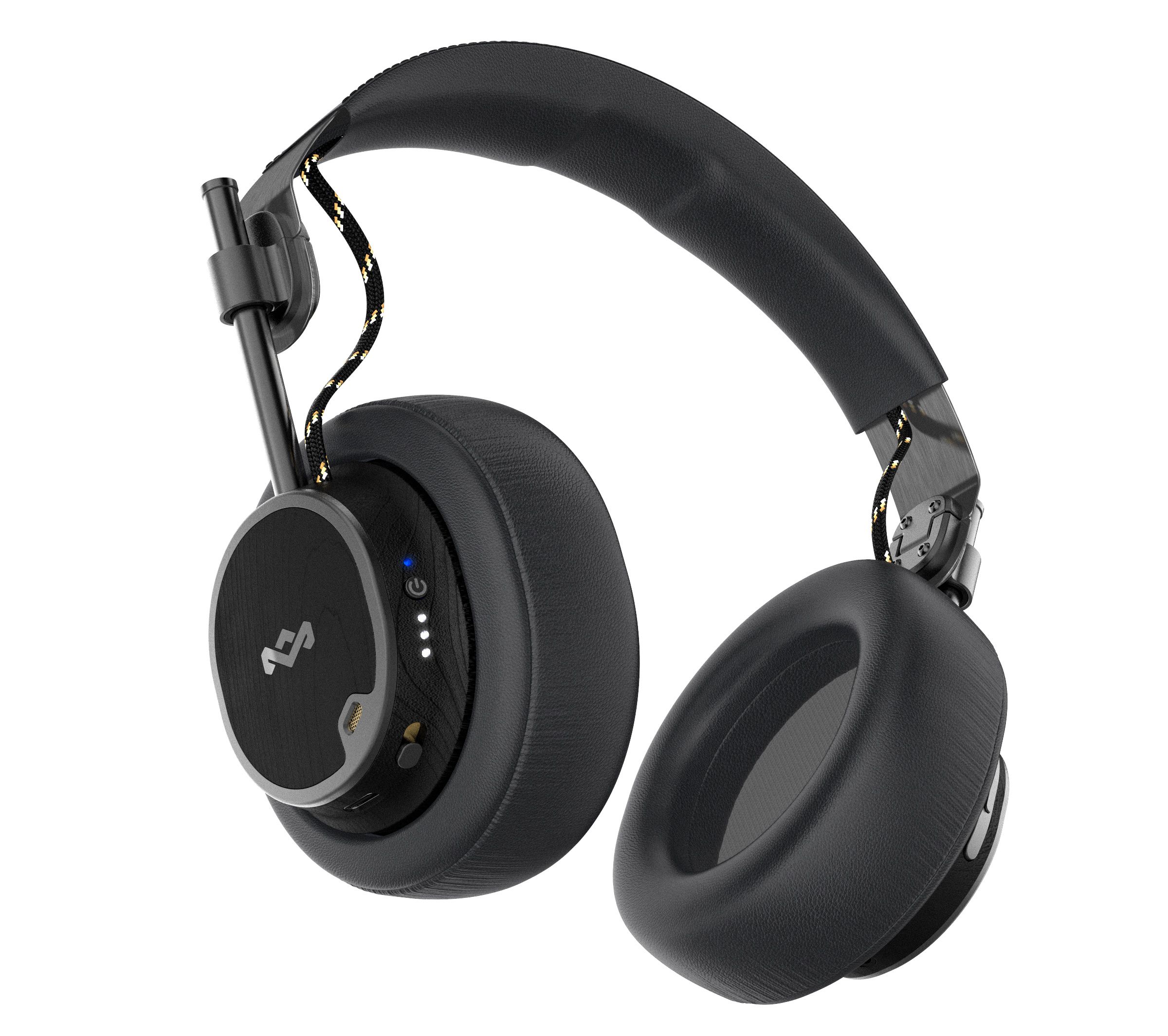 The Exodus over-ear headphones are available with and without noise cancellation. The former are pictured here. 