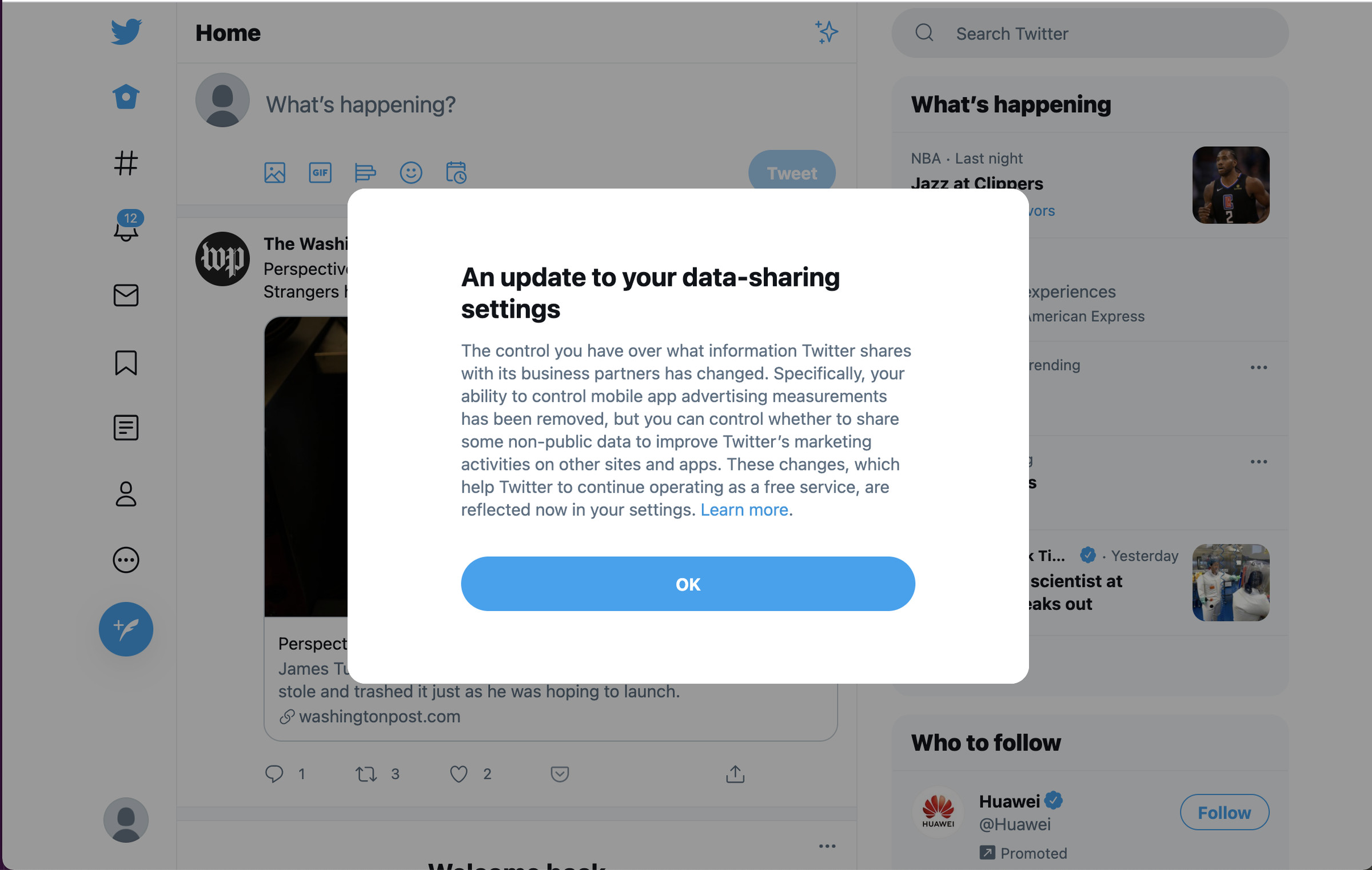 Twitter removed some of its privacy protections back on April, 2020.