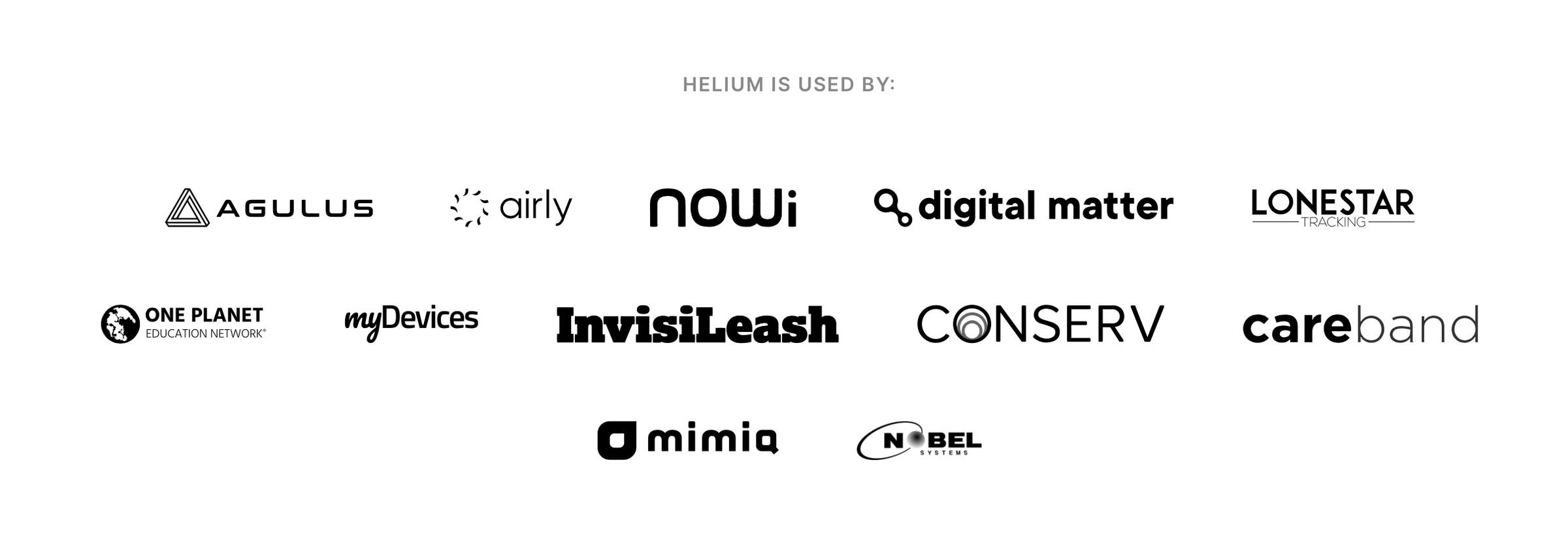 Helium’s website no longer mentions Lime or Salesforce.
