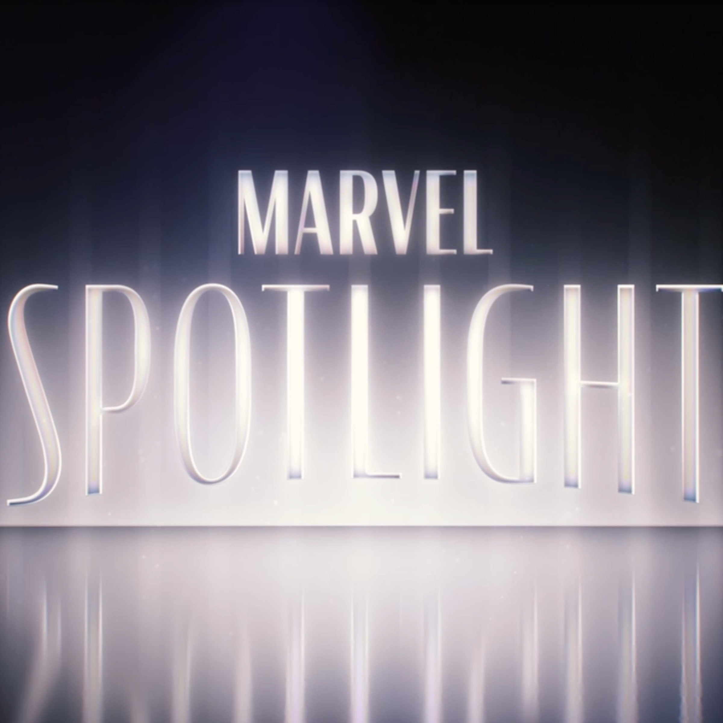 The Marvel Spotlight logo.