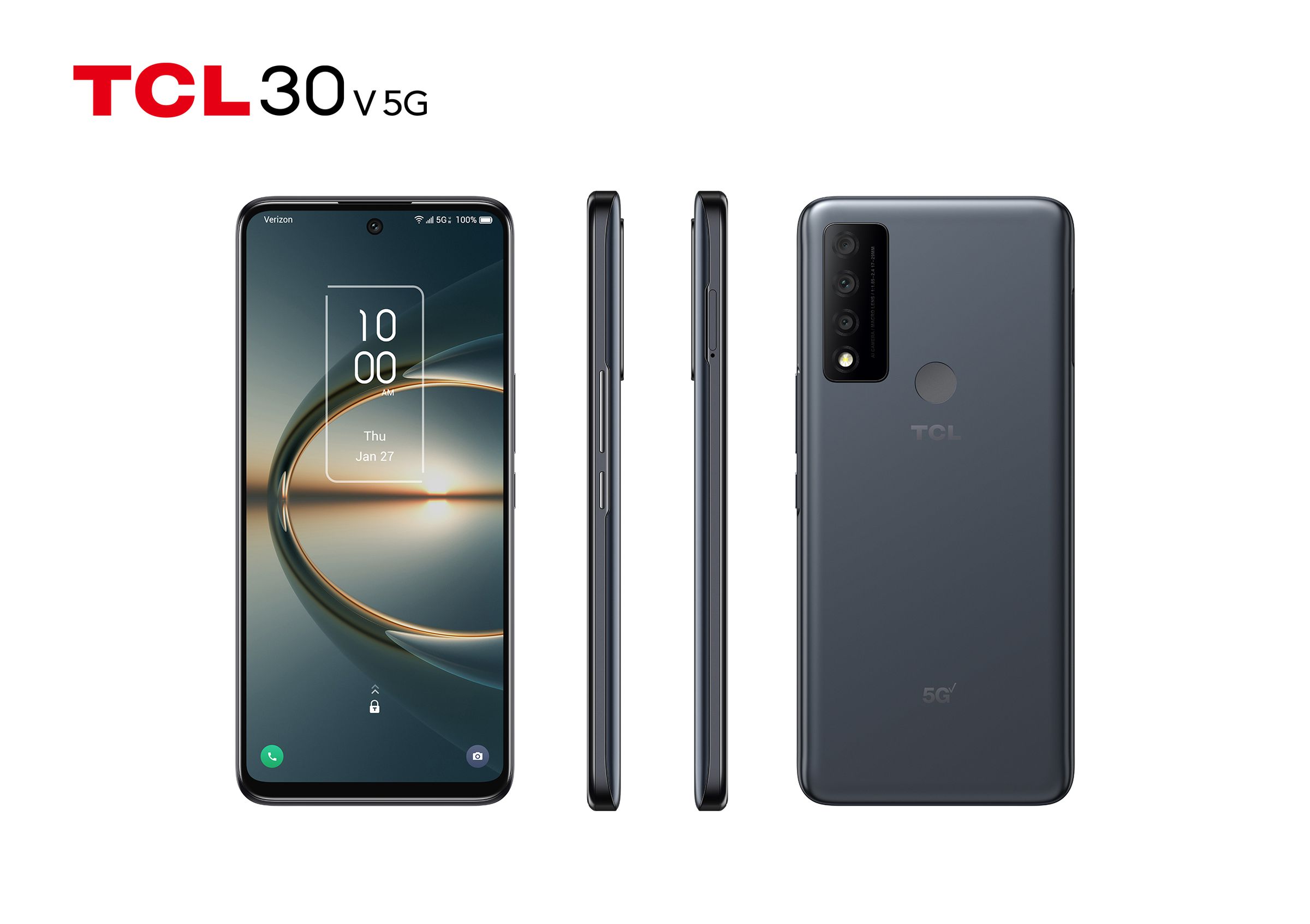 The 30 V 5G is a Verizon exclusive with all flavors of 5G connectivity.
