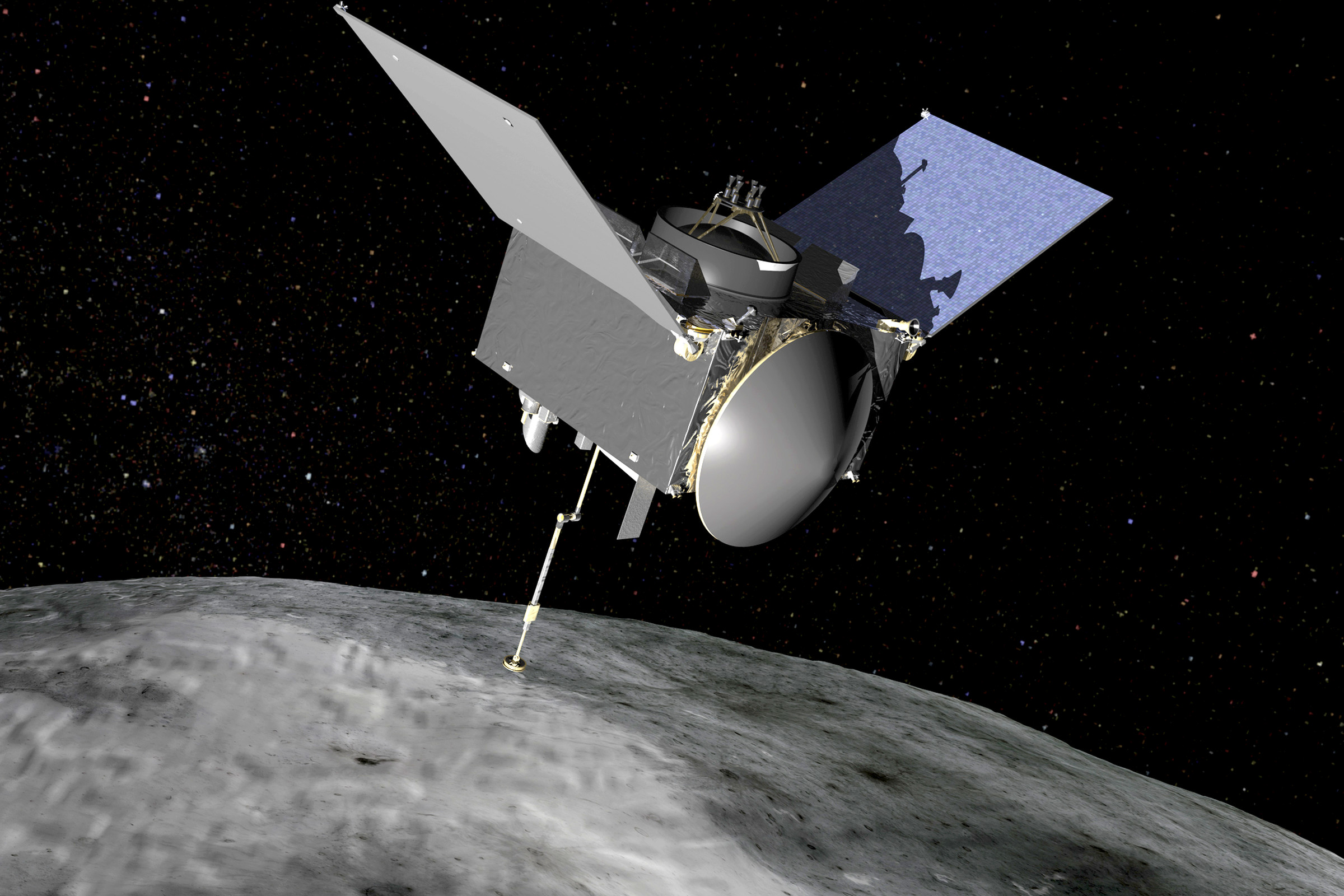 A rendering of OSIRIS-REx