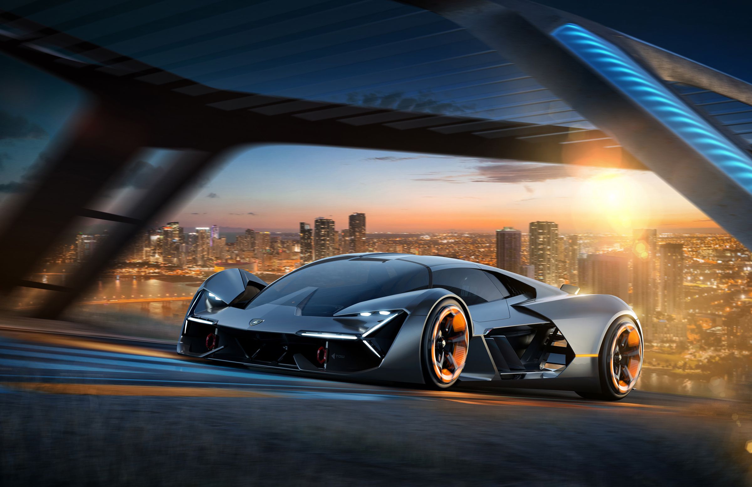 The Terzo Millennio is a “technological demonstrator” of what an electric Lamborghini could look like.