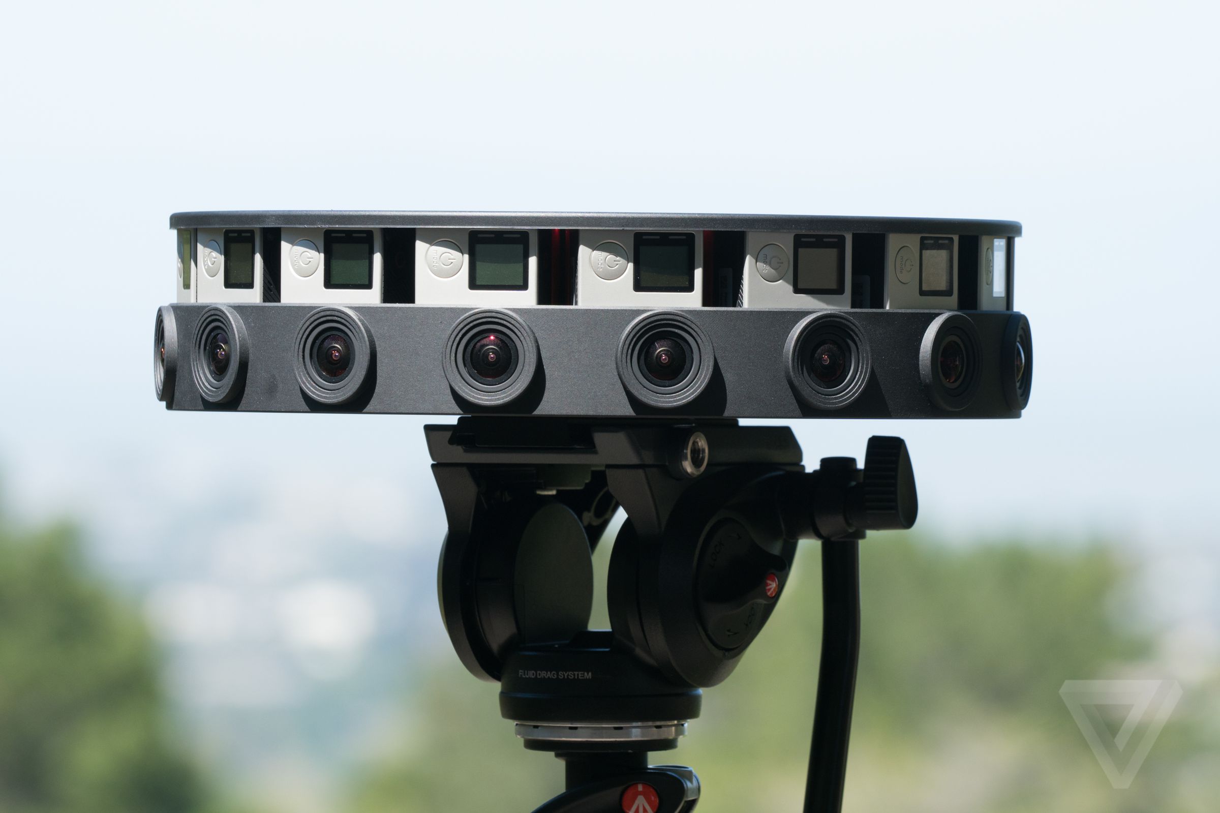 GoPro Odyssey camera rig in photos