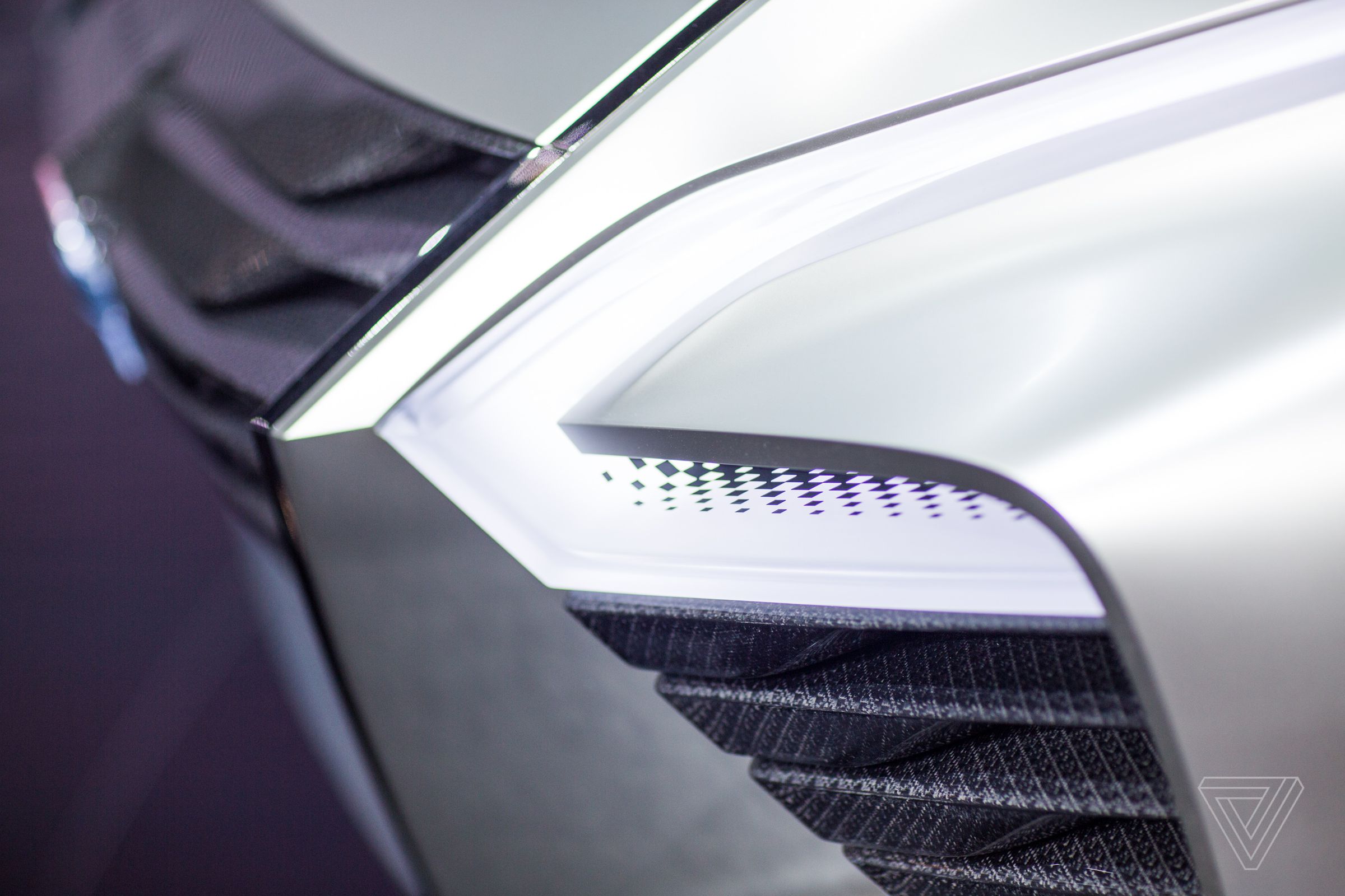 Headlight design on the Nissan Xmotion concept.