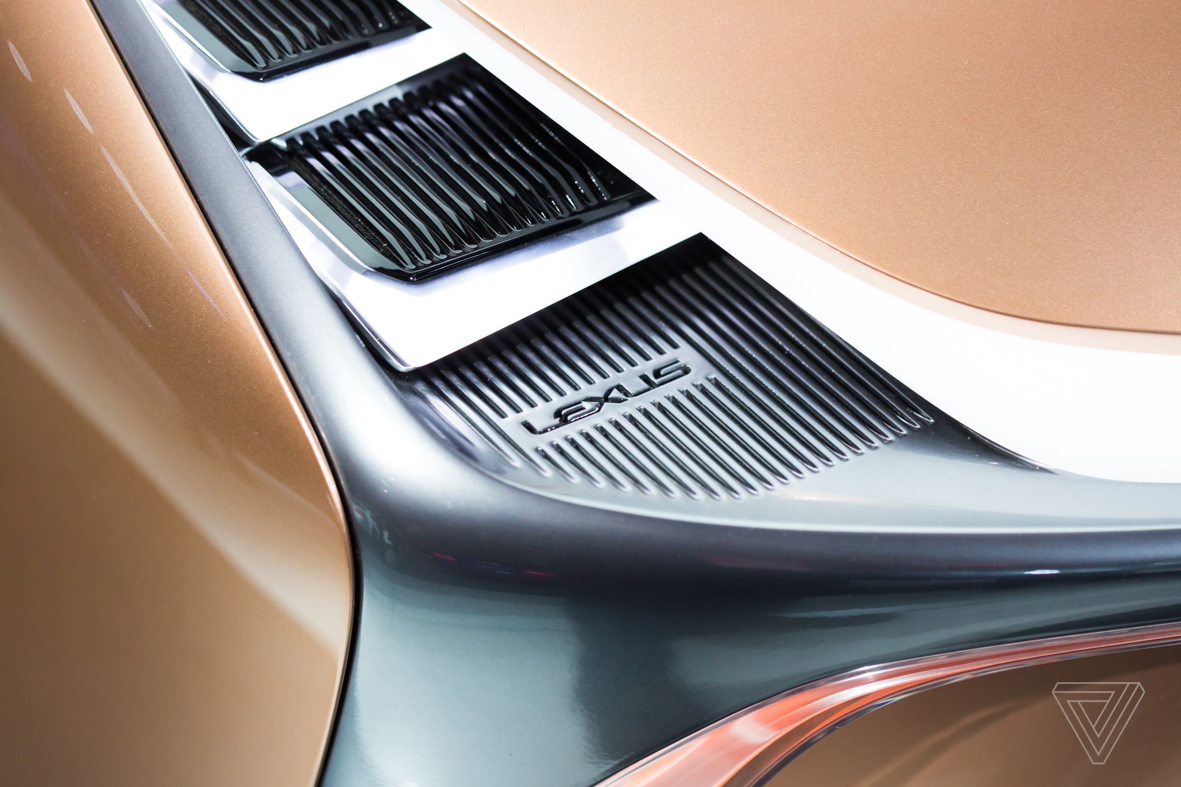 Headlight details on the new Lexus LF-1 Limitless concept. See more photos here.