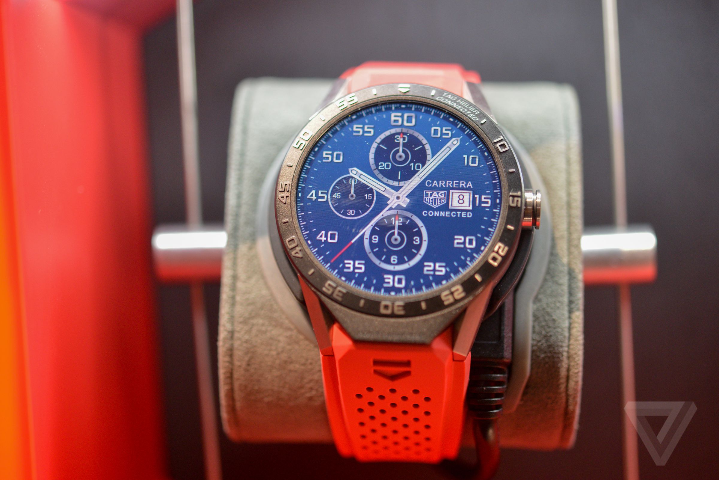 Tag Heuer Carrera connected watch hands-on photos