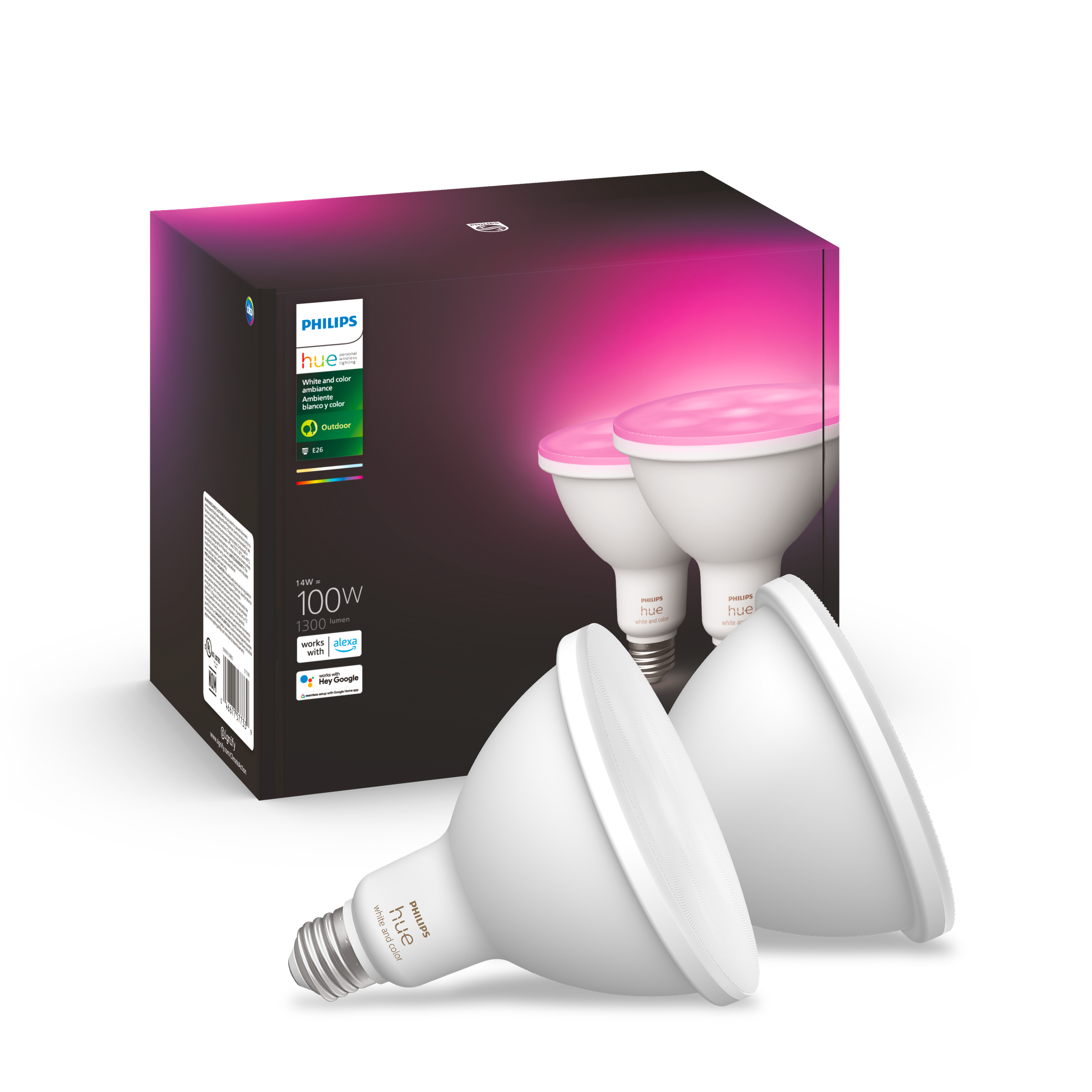 Signify also has new Philips Hue floodlight bulbs.
