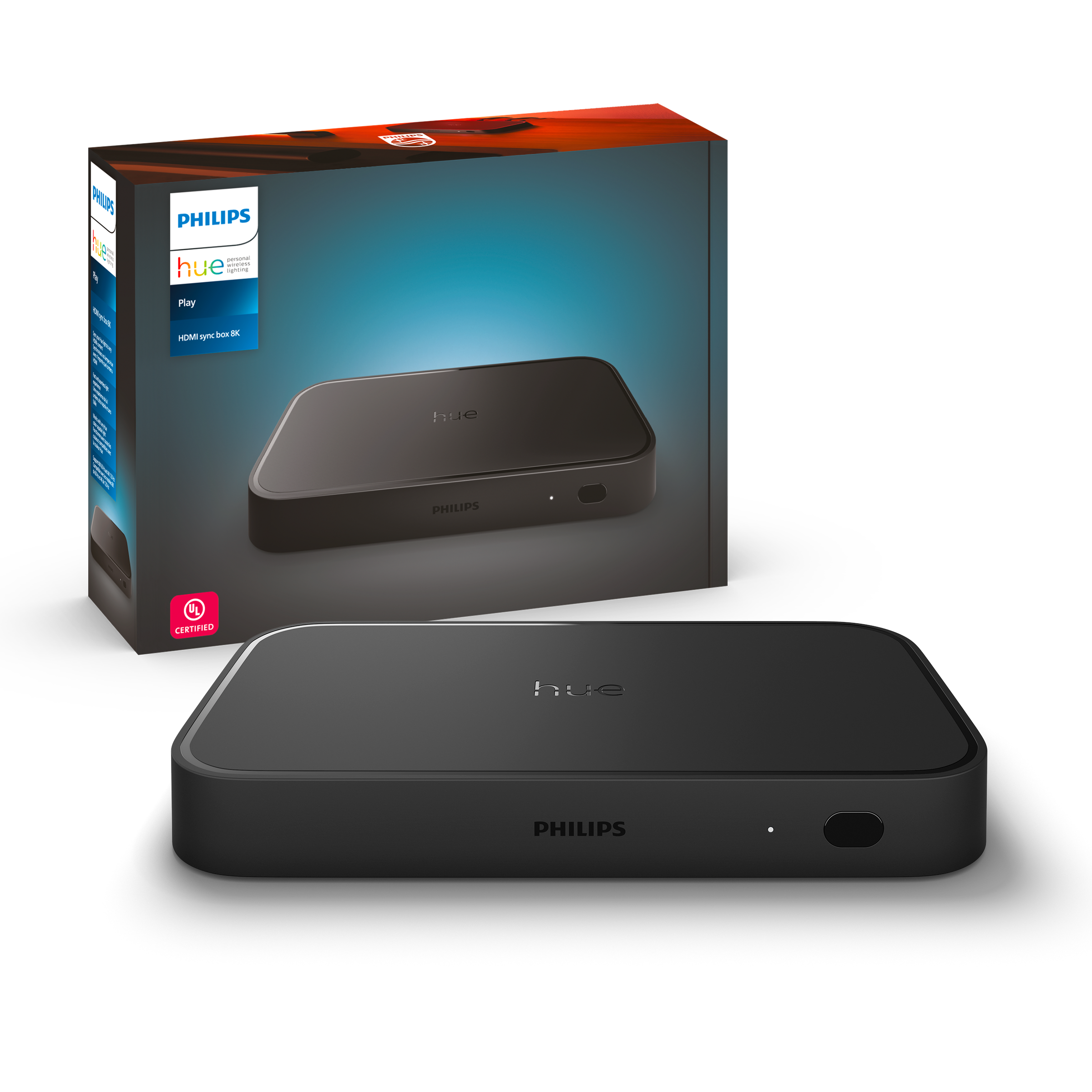 The new Philips Hue Play HDMI sync box 8K is now available.