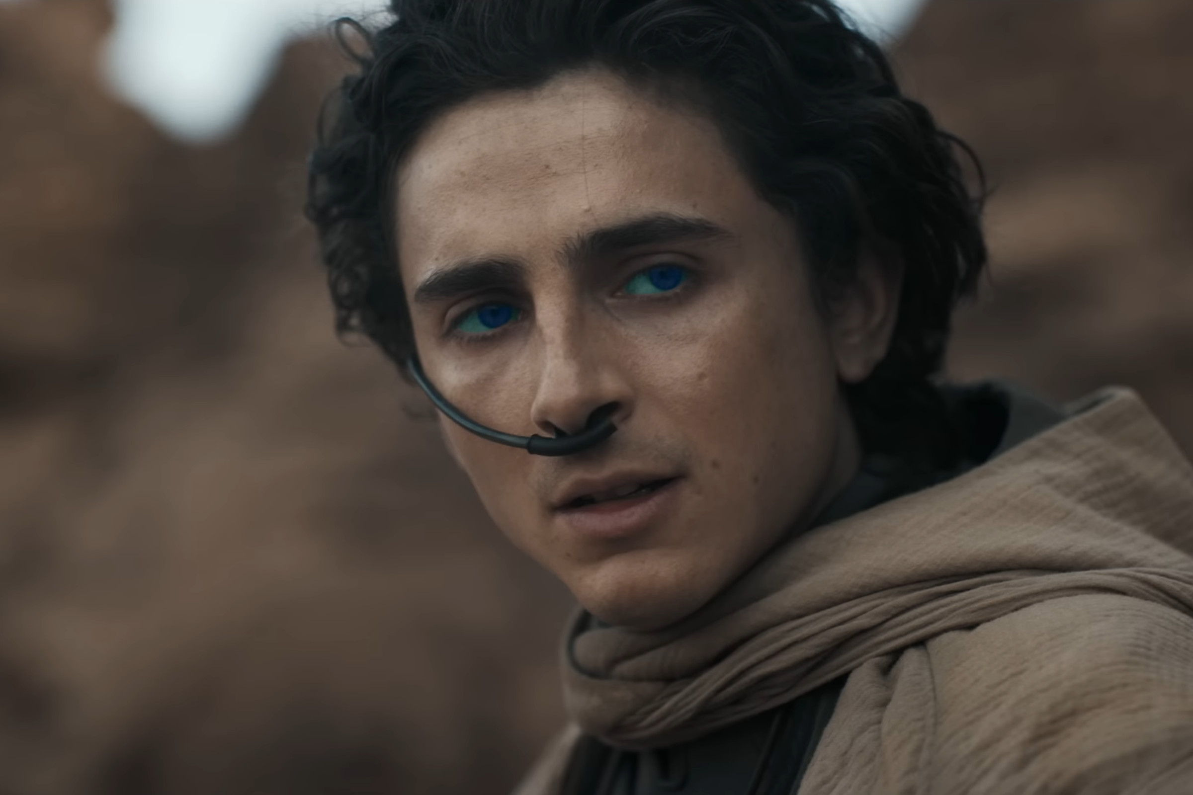 An image of Timothée Chalamet in Dune: Part Two.