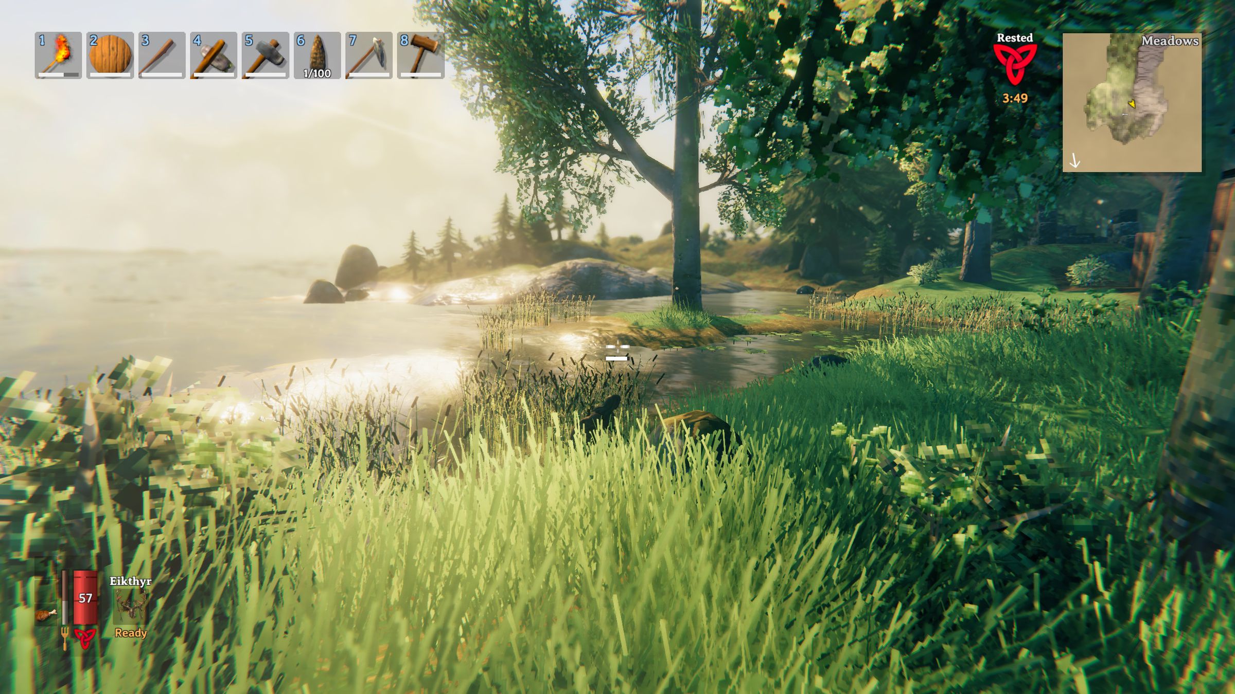 The game’s graphics may seem dull at first but can be picturesque, particularly with eye candy like depth of field, tessellation, and sun shafts. 