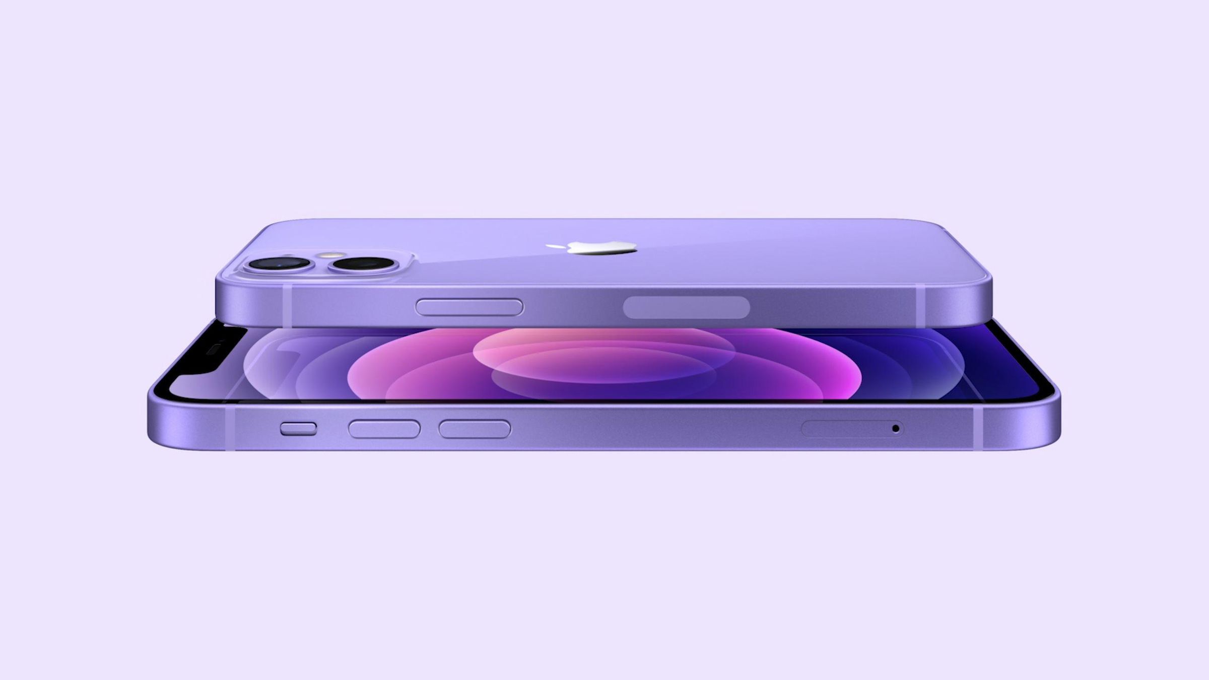 The new purple iPhone.