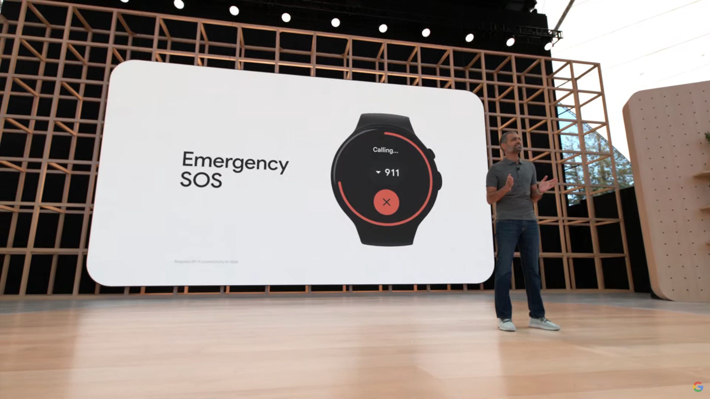 Emergency SOS calls will come to Wear OS 3 later this year.
