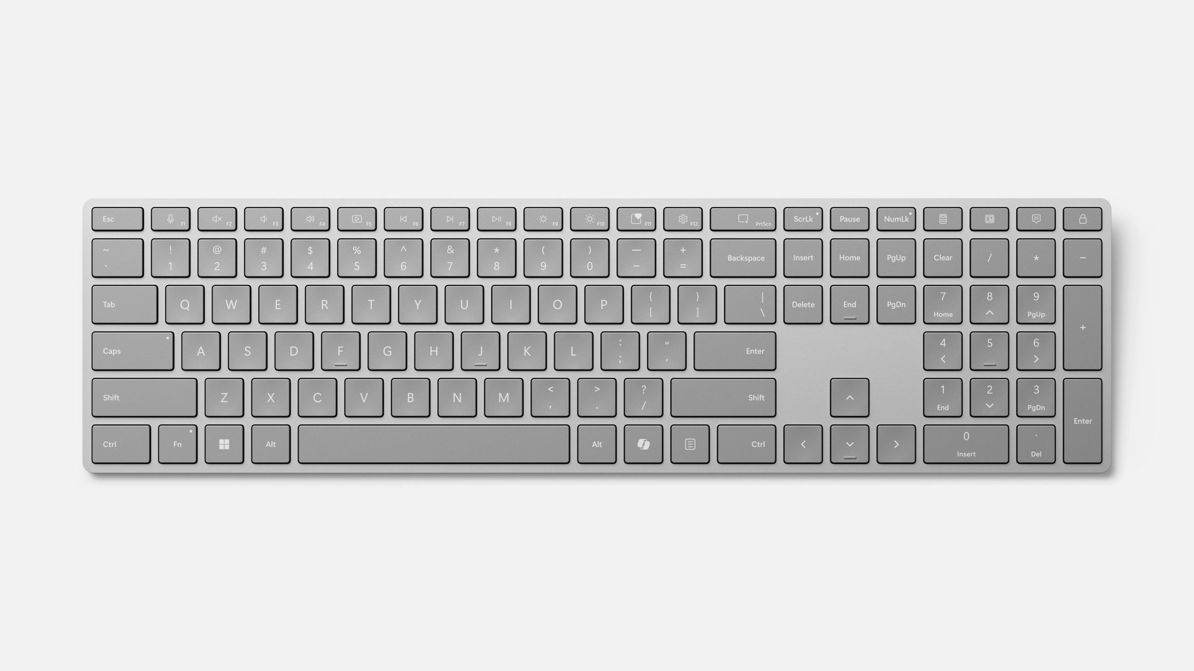 Microsoft’s new Surface Keyboard has a Copilot key.