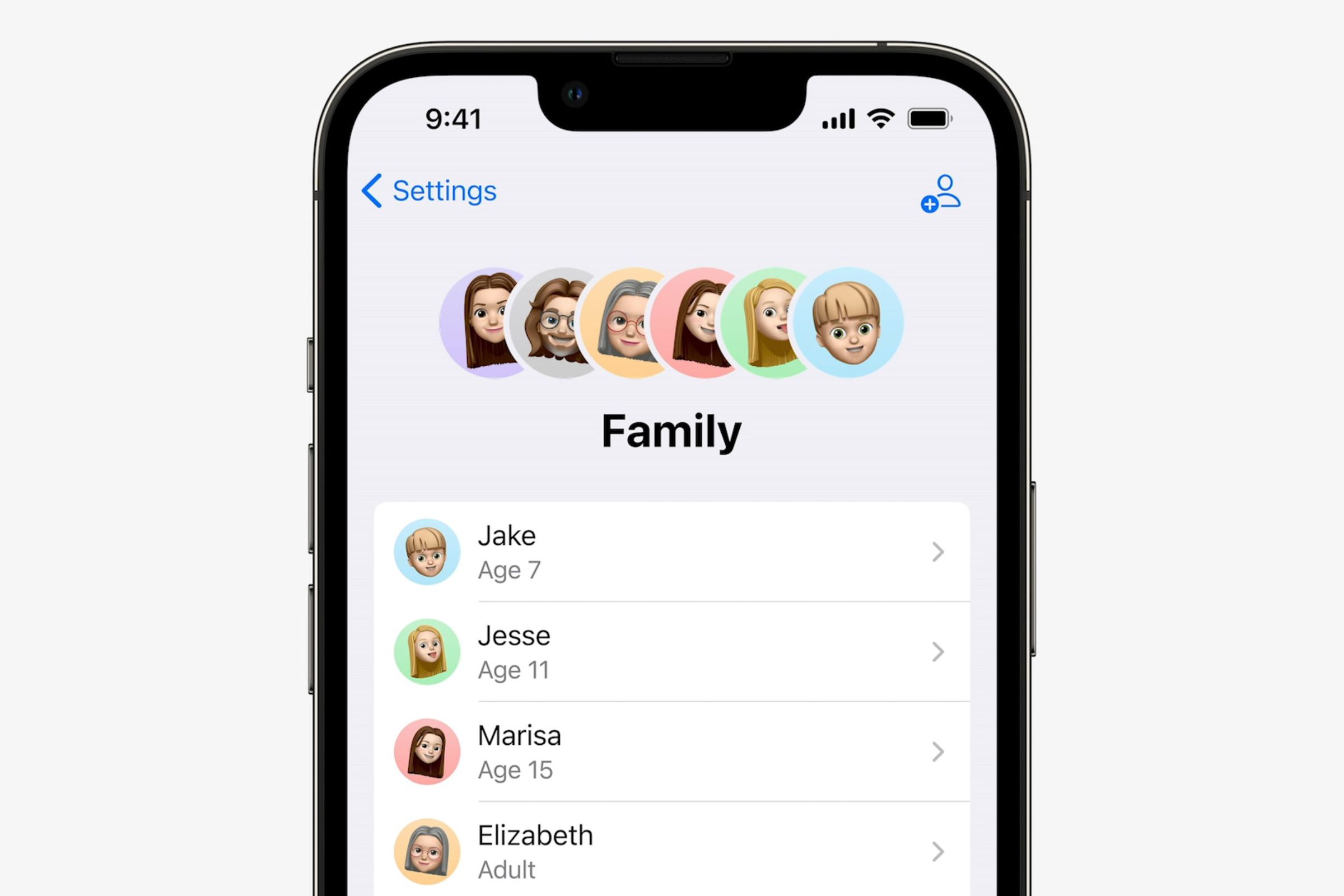 Family Sharing gets a simpler setup in iOS 16.