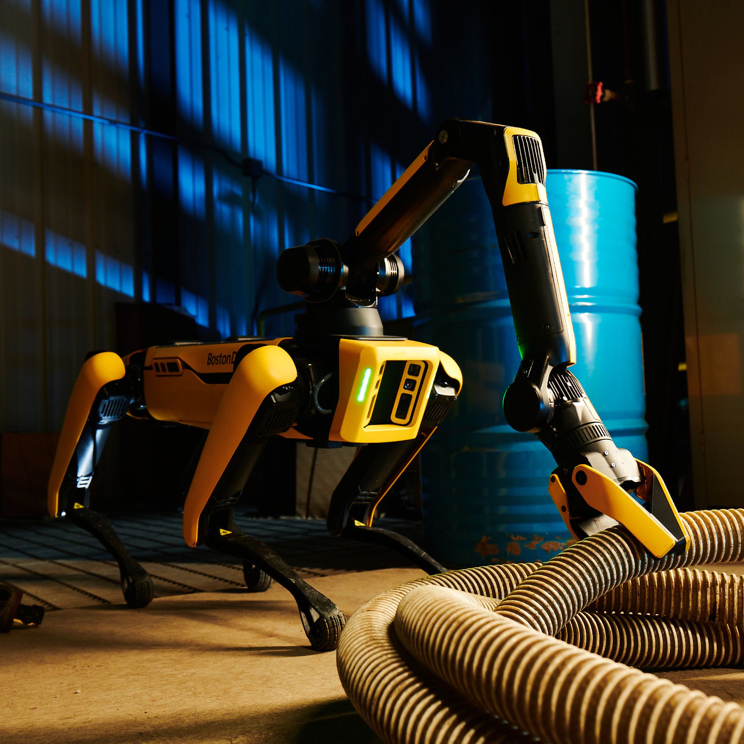 Boston Dynamics will sell an arm to allow the robot to interact with objects in its environment.