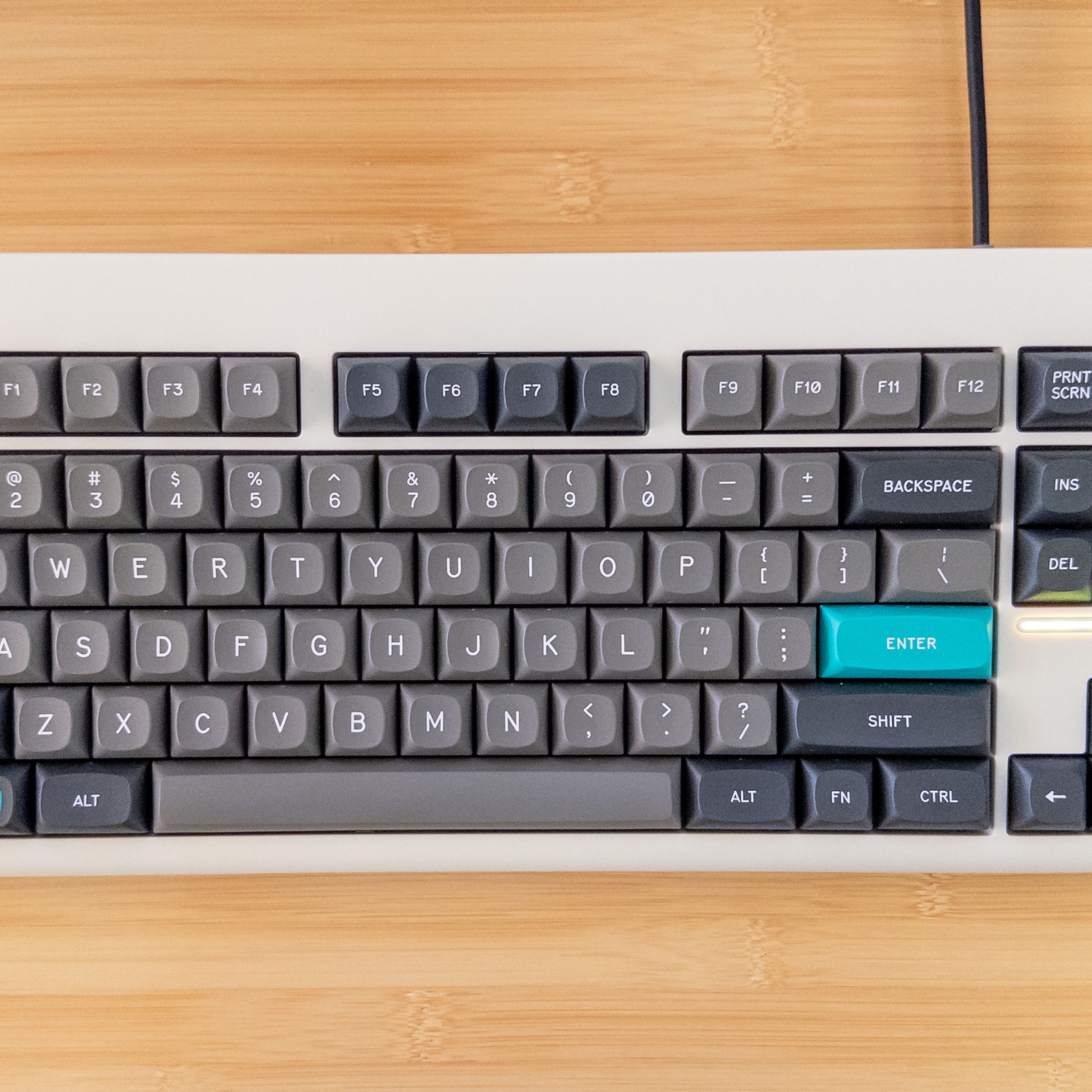 This unfashionable mechanical keyboard package is all fashionable at the within