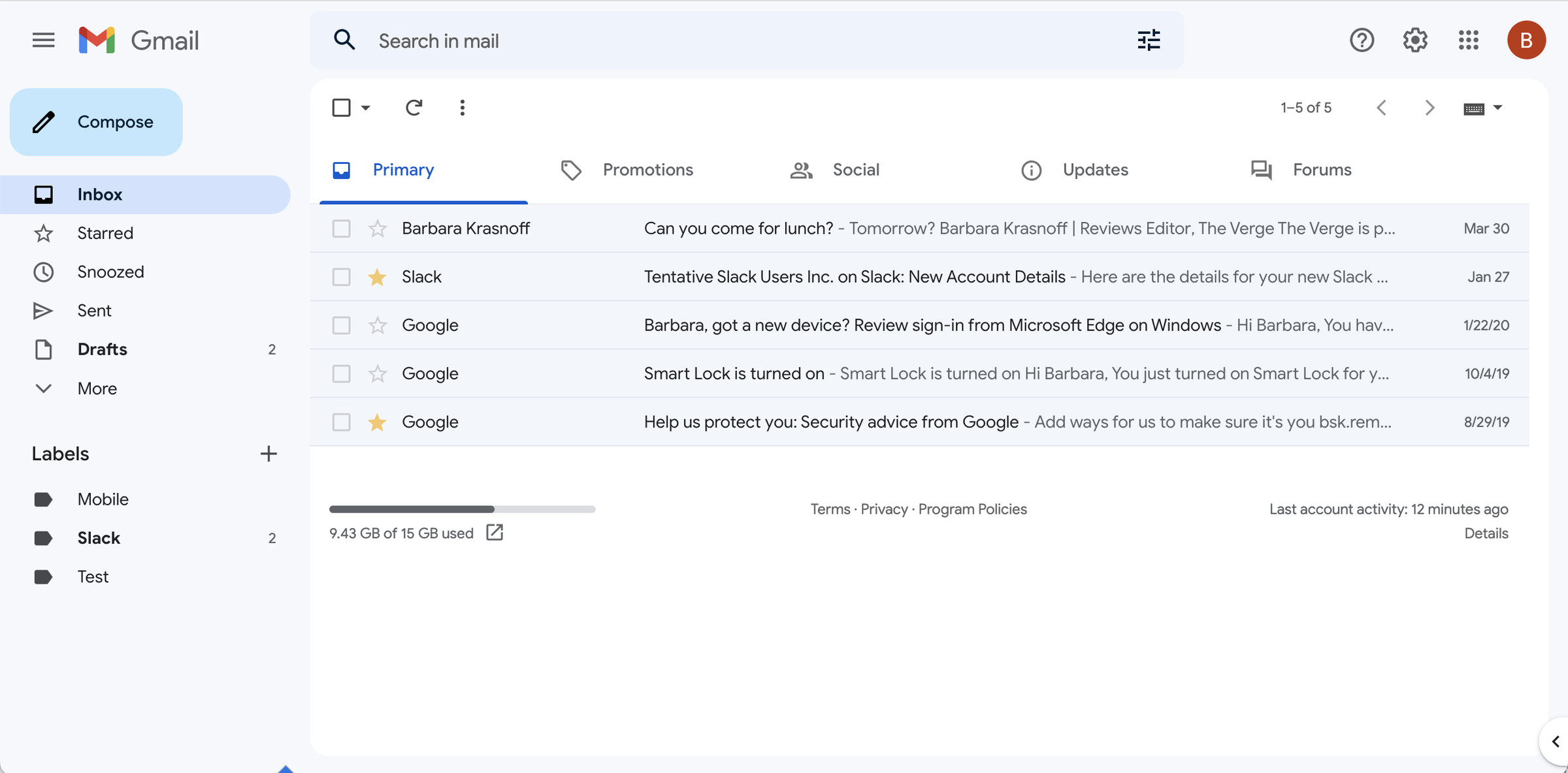 You now have the new Gmail without the apps panel.
