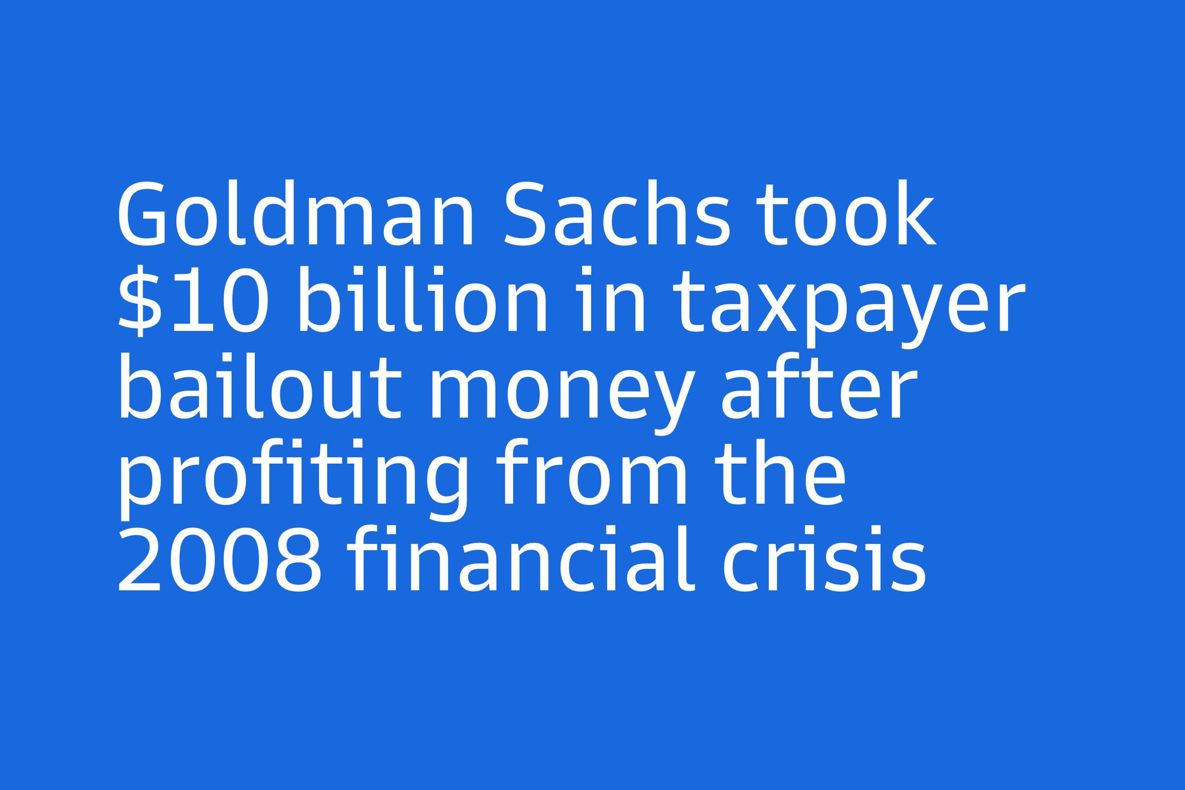Yes, that’s Goldman Sans. And yes, that happened. 