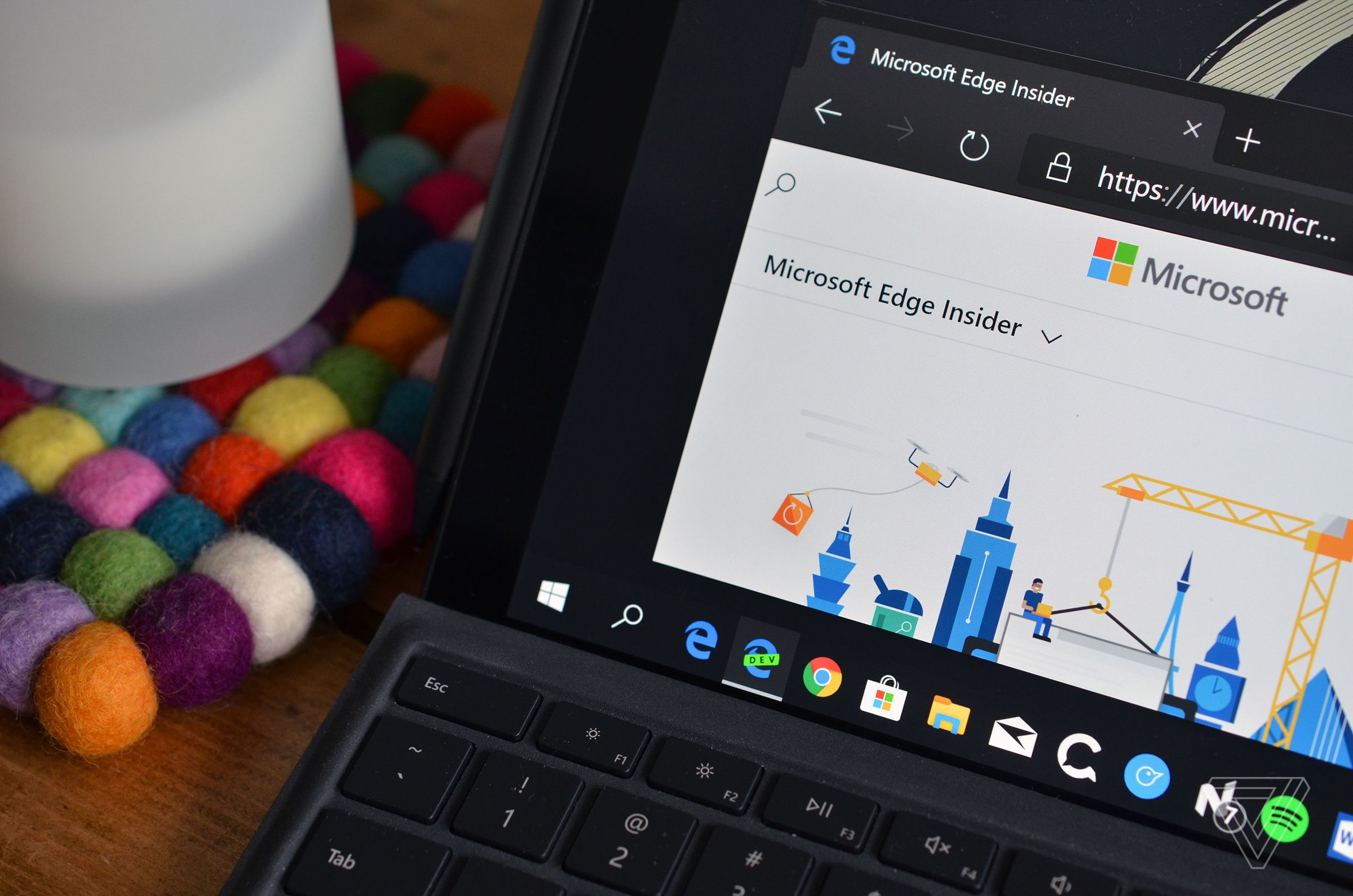 Microsoft’s new Edge.