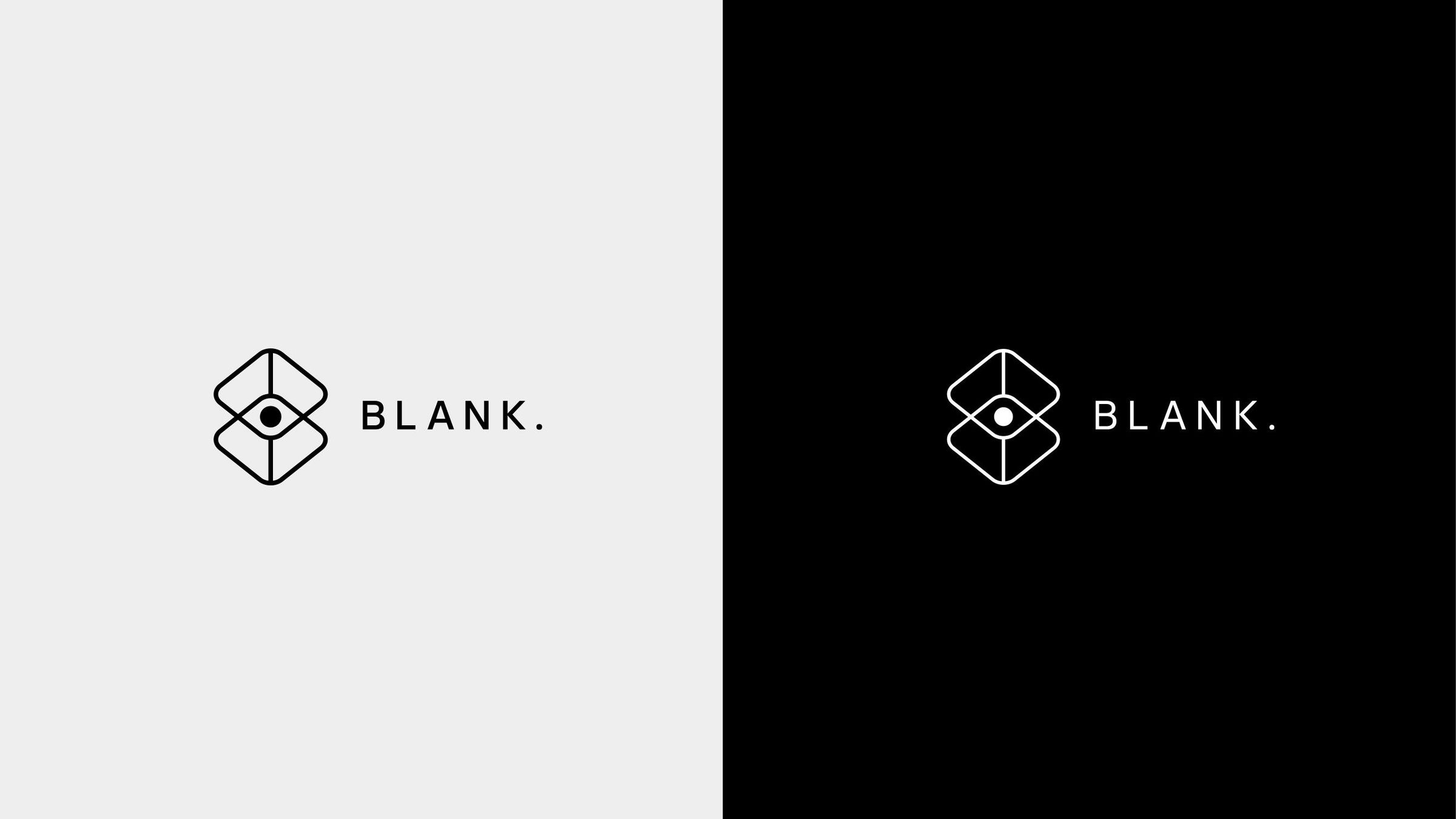 The official logo for Blank. the new studio from former CD Projeckt Red developers featuring the word “Blank” with a period