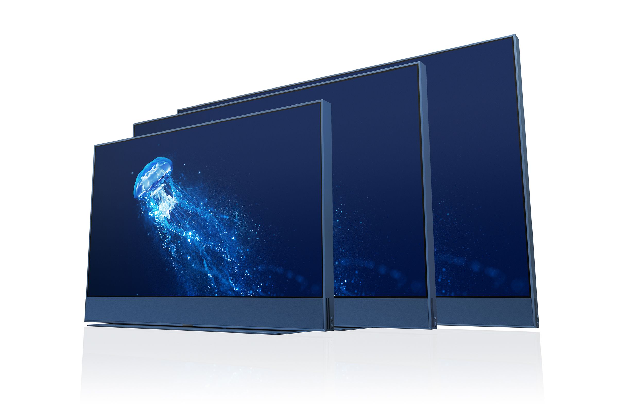Sky Glass TVs come in three sizes.