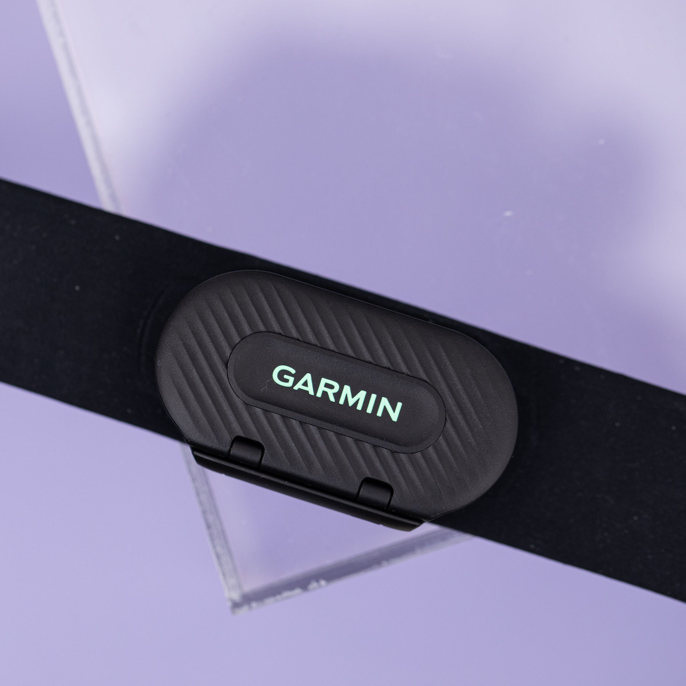 Close-up of the Garmin HRM-Fit
