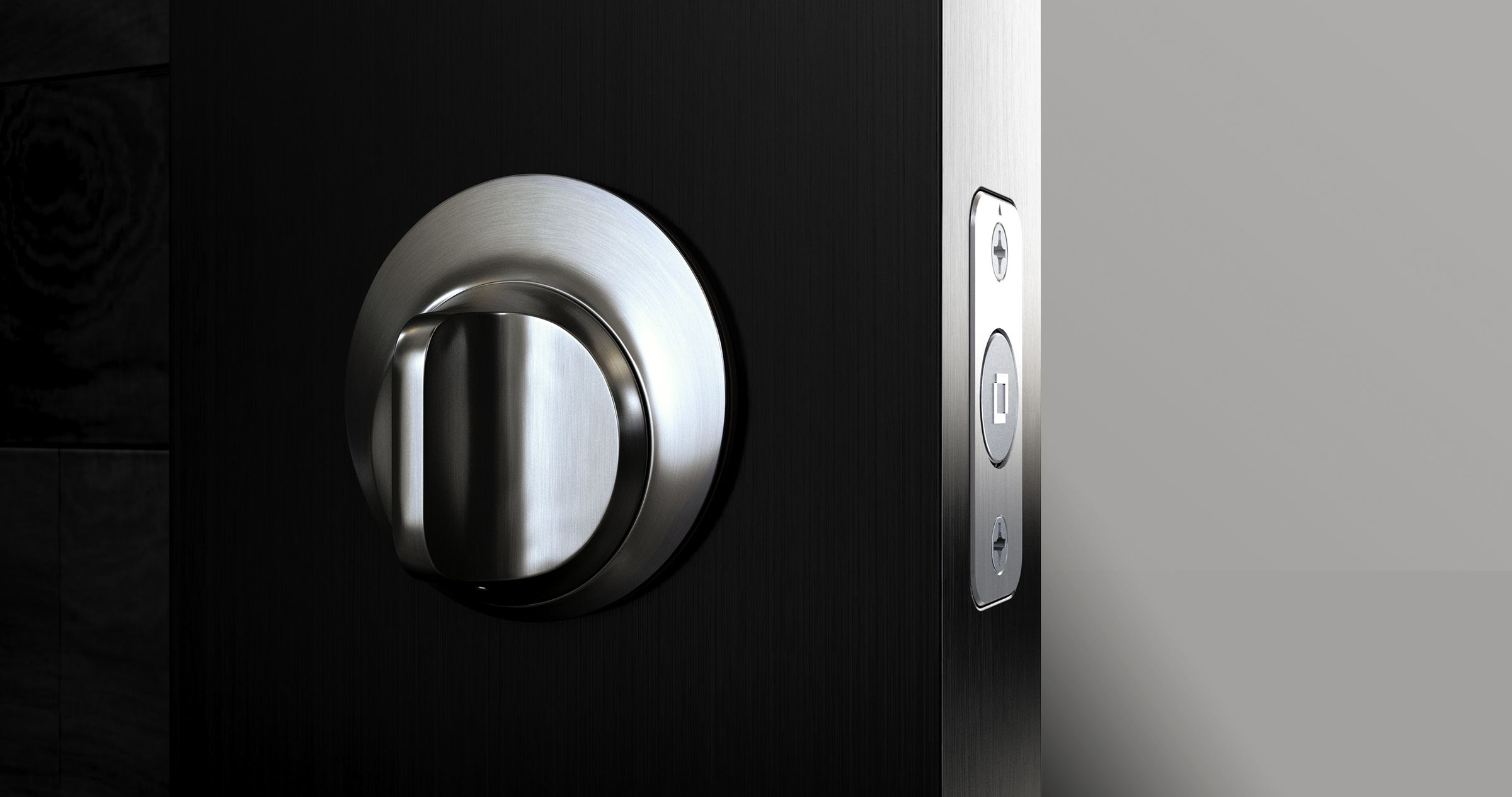 The Level Touch installs in the same way as a standard deadbolt with a single screwdriver