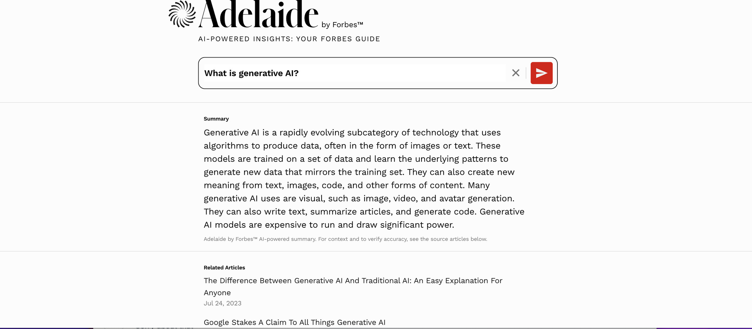 Screenshot of Adelaide from Forbes