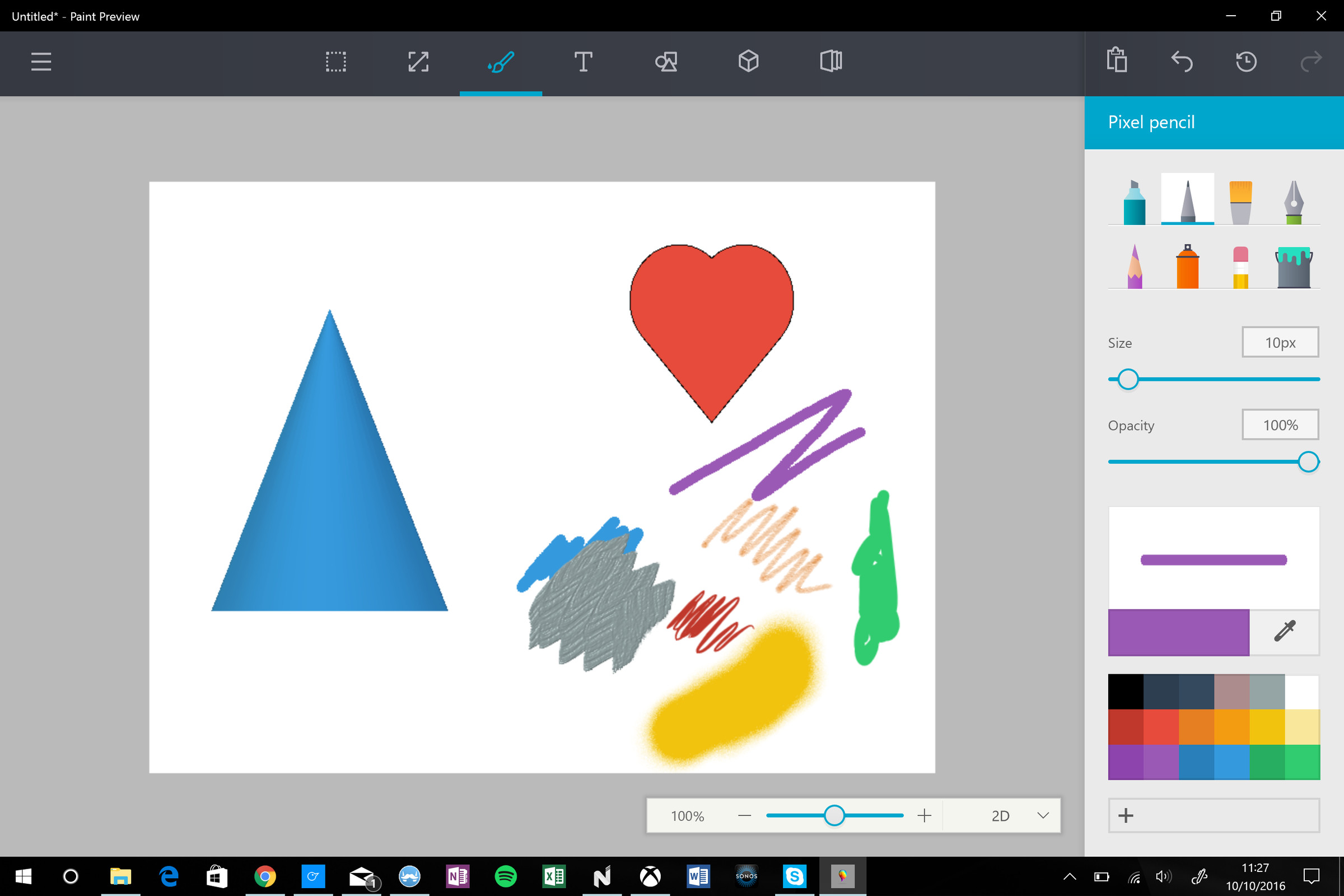 Microsoft Paint for Windows 10