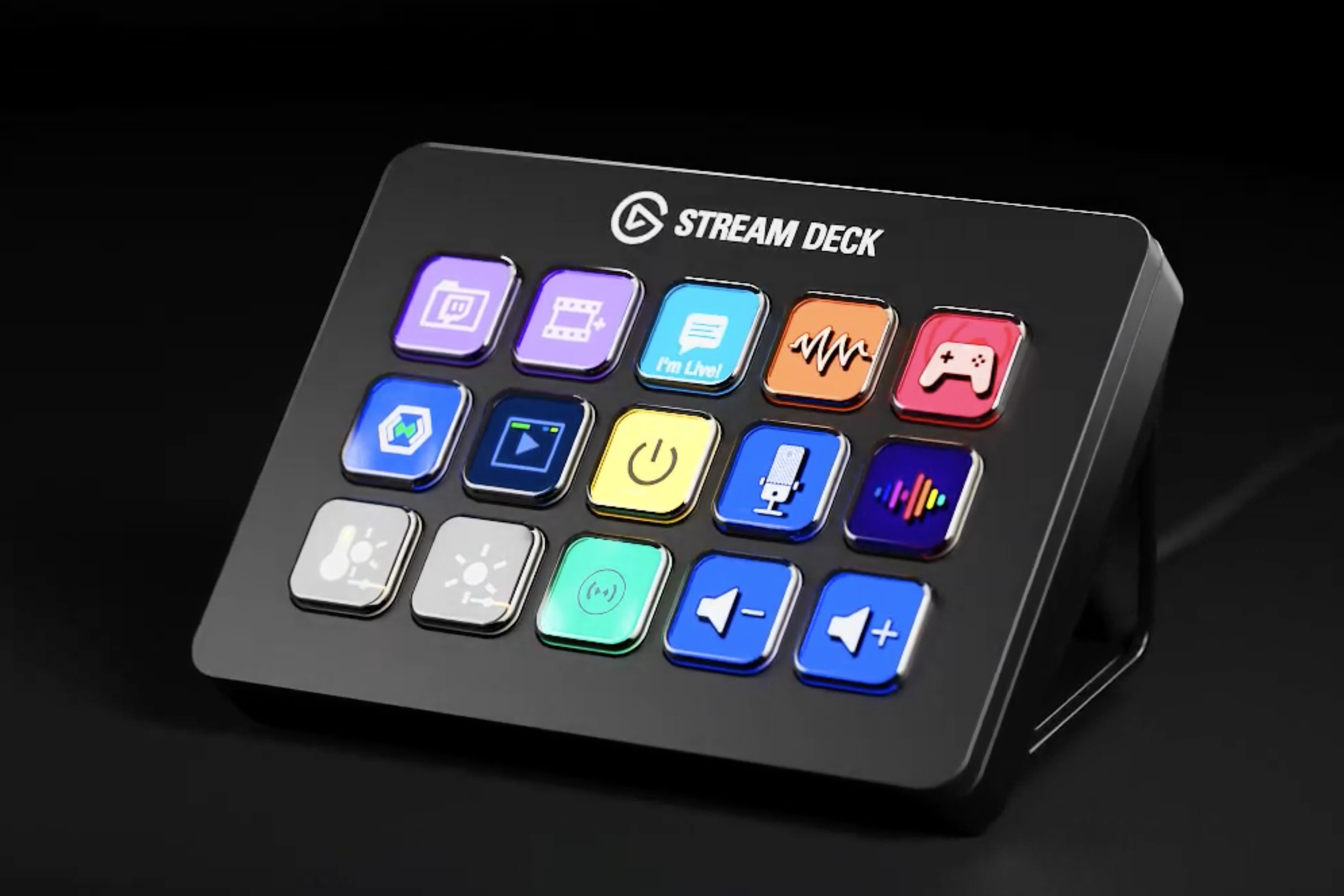 Elgato’s new Stream Deck, which is different from Valve’s Steam Deck.