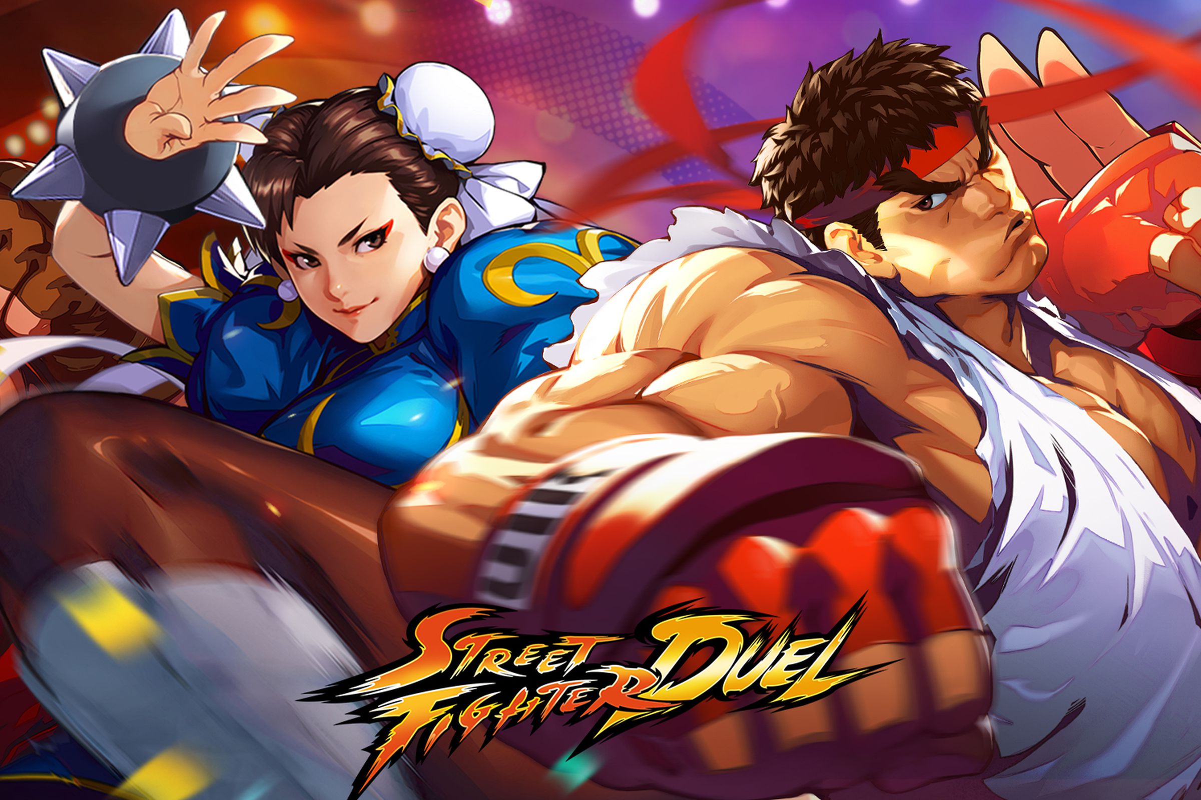 Promotional art for Street Fighter: Duel.