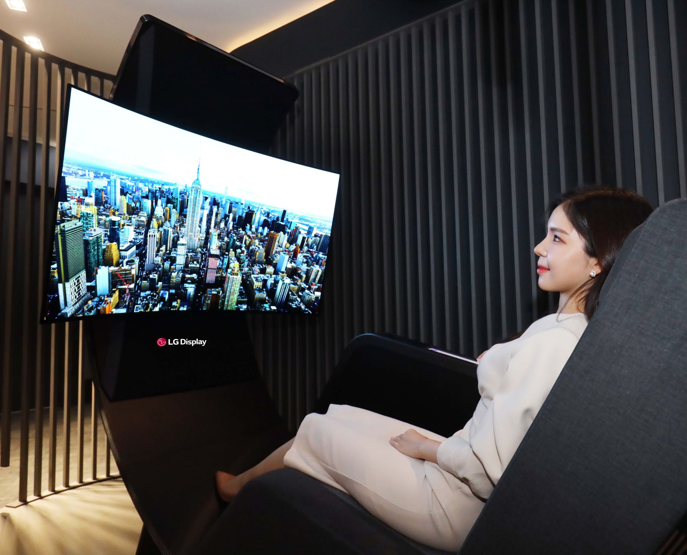 LG Display’s Media Chair concept.