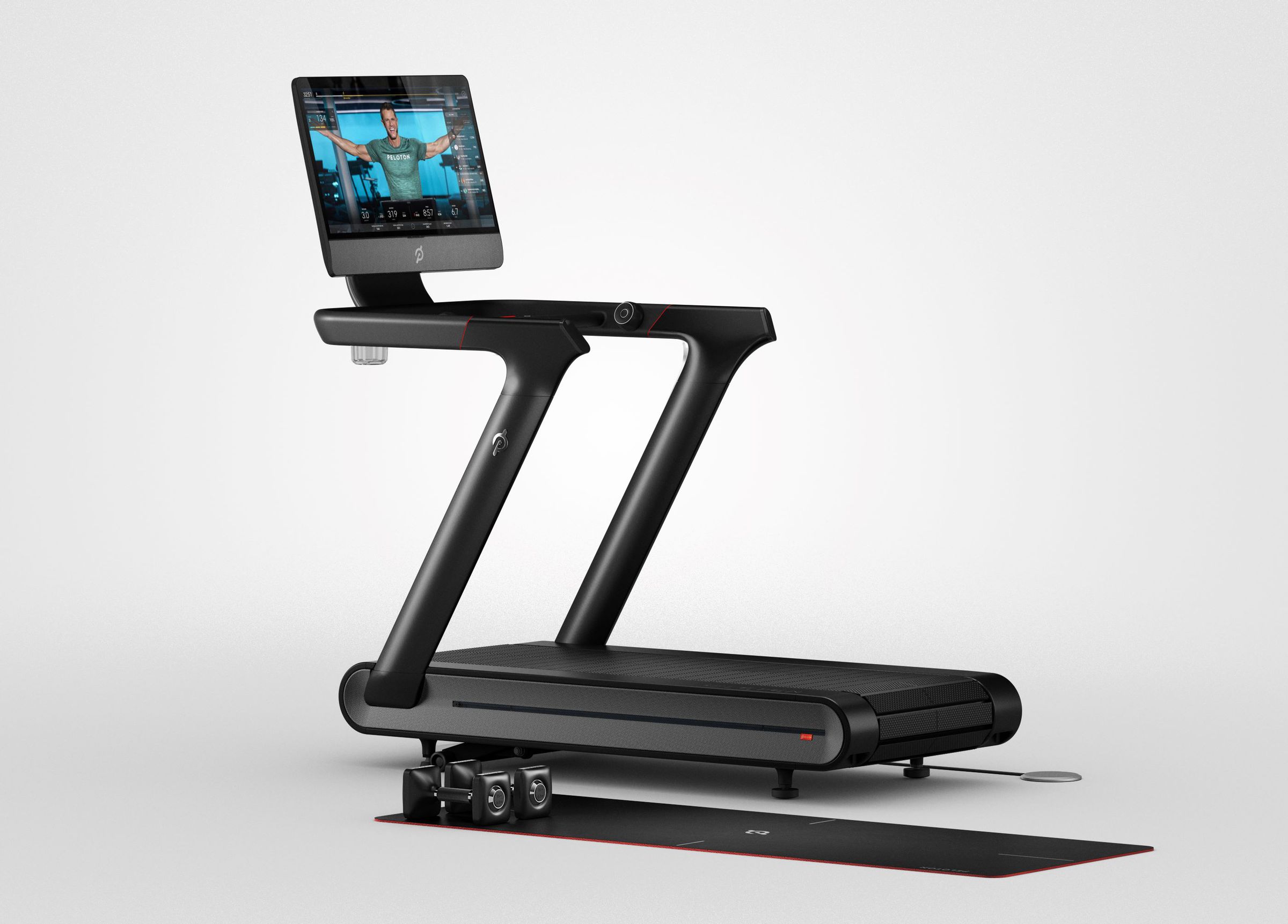 The Peloton Tread Plus treadmill.
