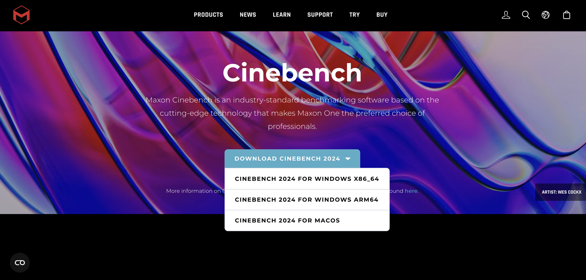 download the last version for windows CINEBENCH 2024