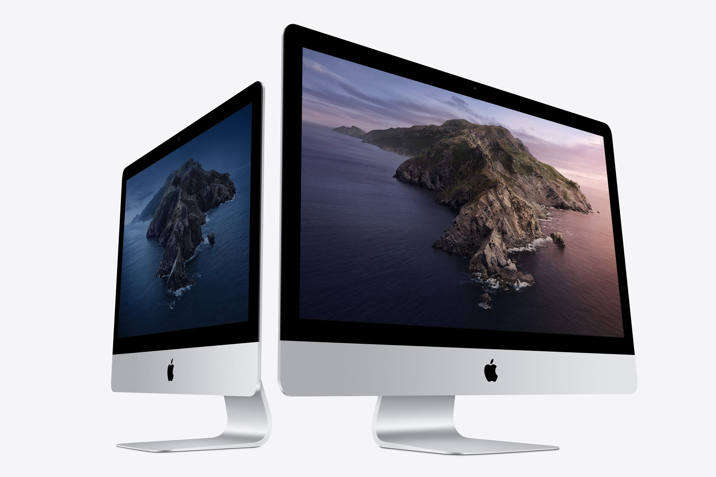 The 21.5 and 27 inch iMacs