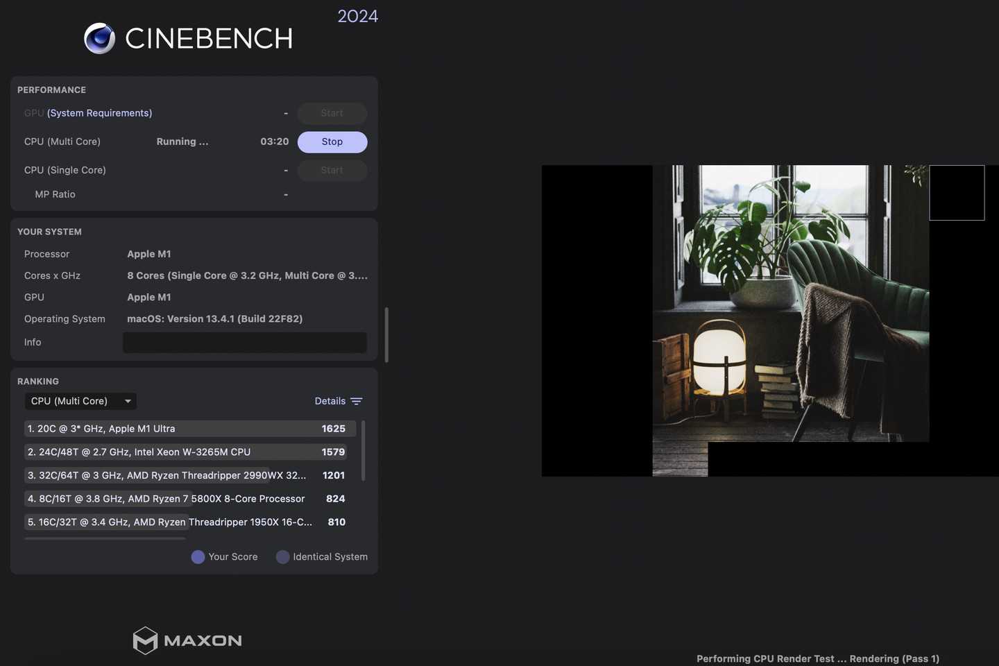 download the new version for apple CINEBENCH 2024