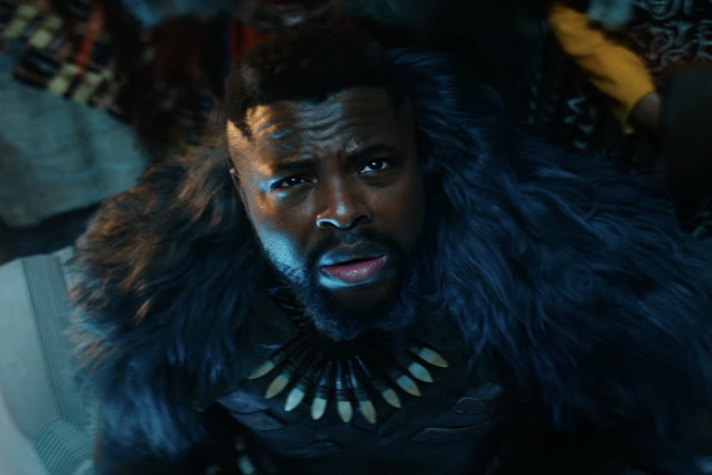 Winston Duke as M’Baku in Black Panther: Wakanda Forever.